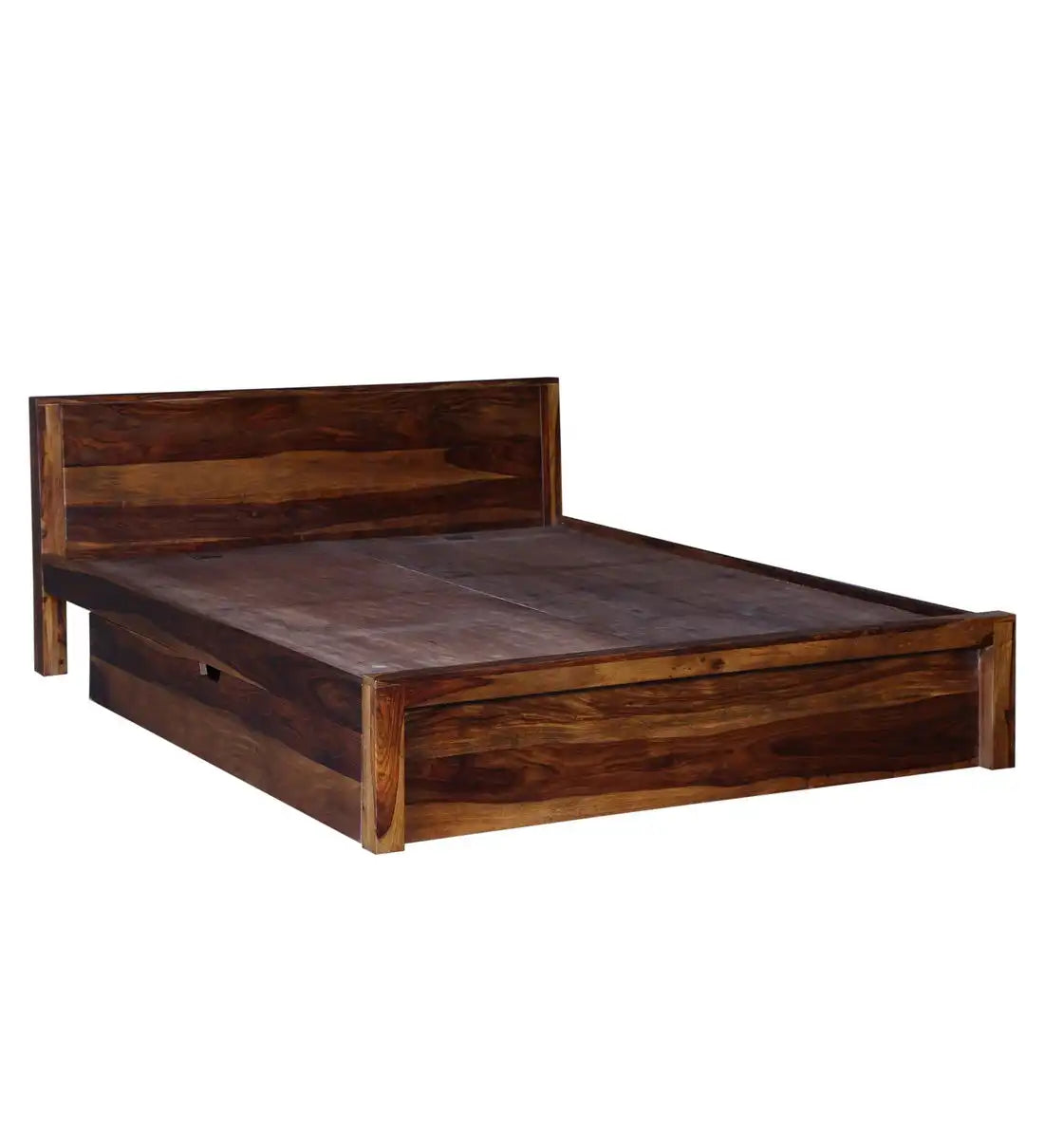 Acro Solid Wood Storage Beds with Drawer