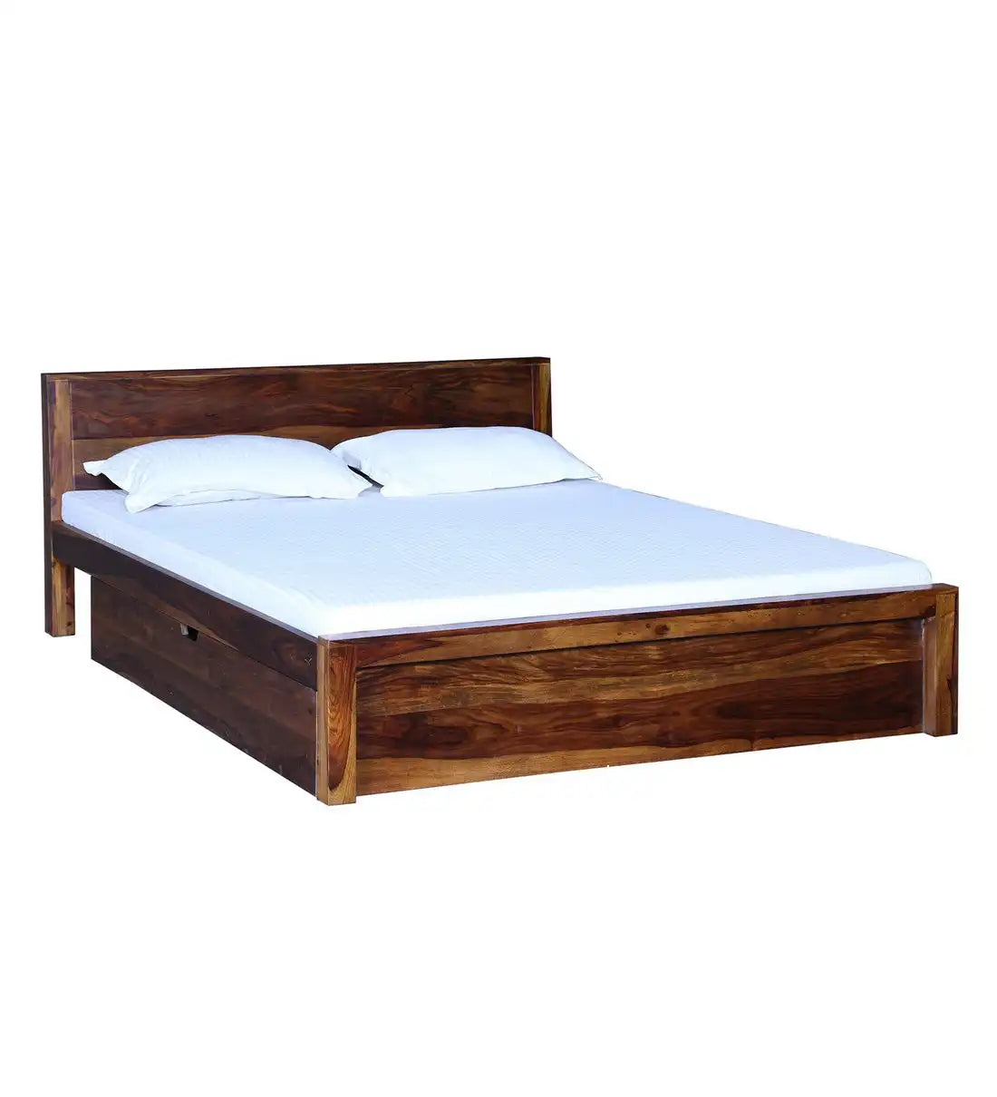 Acro Solid Wood Storage Beds with Drawer