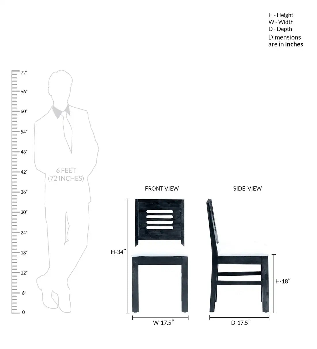 Acro Solid Wood 6 Seater Dining Table Sets