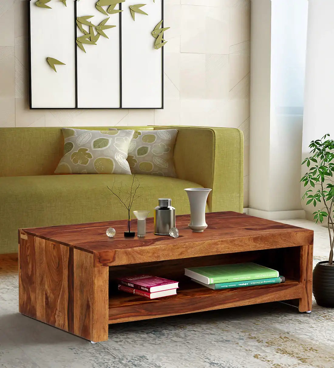 Acro Solid Wood Coffee Table