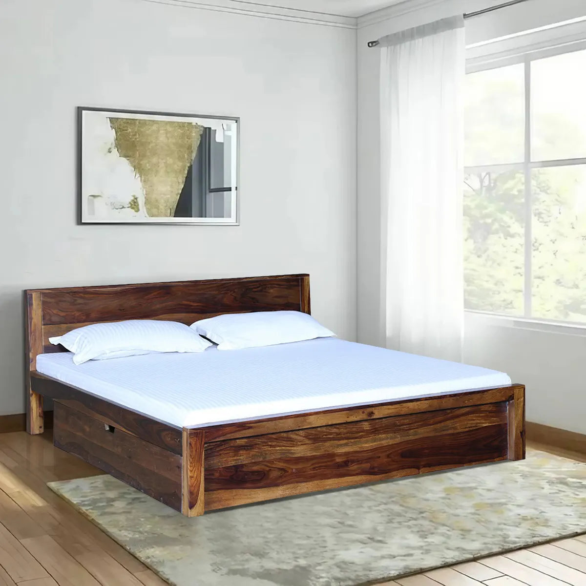 Acro-Solid-Wood-Storage-Beds-with-Drawer-teak-rajawada-furnish