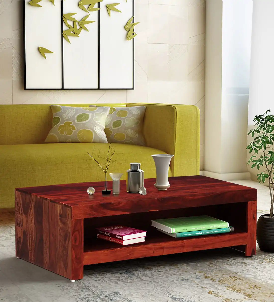 Acro Solid Wood Coffee Table