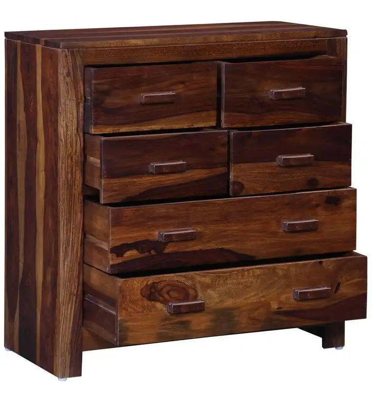 Acro Sheesham Solid Wood Chest of Drawers