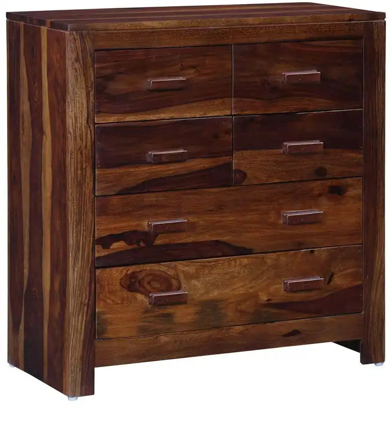 Acro Sheesham Solid Wood Chest of Drawers