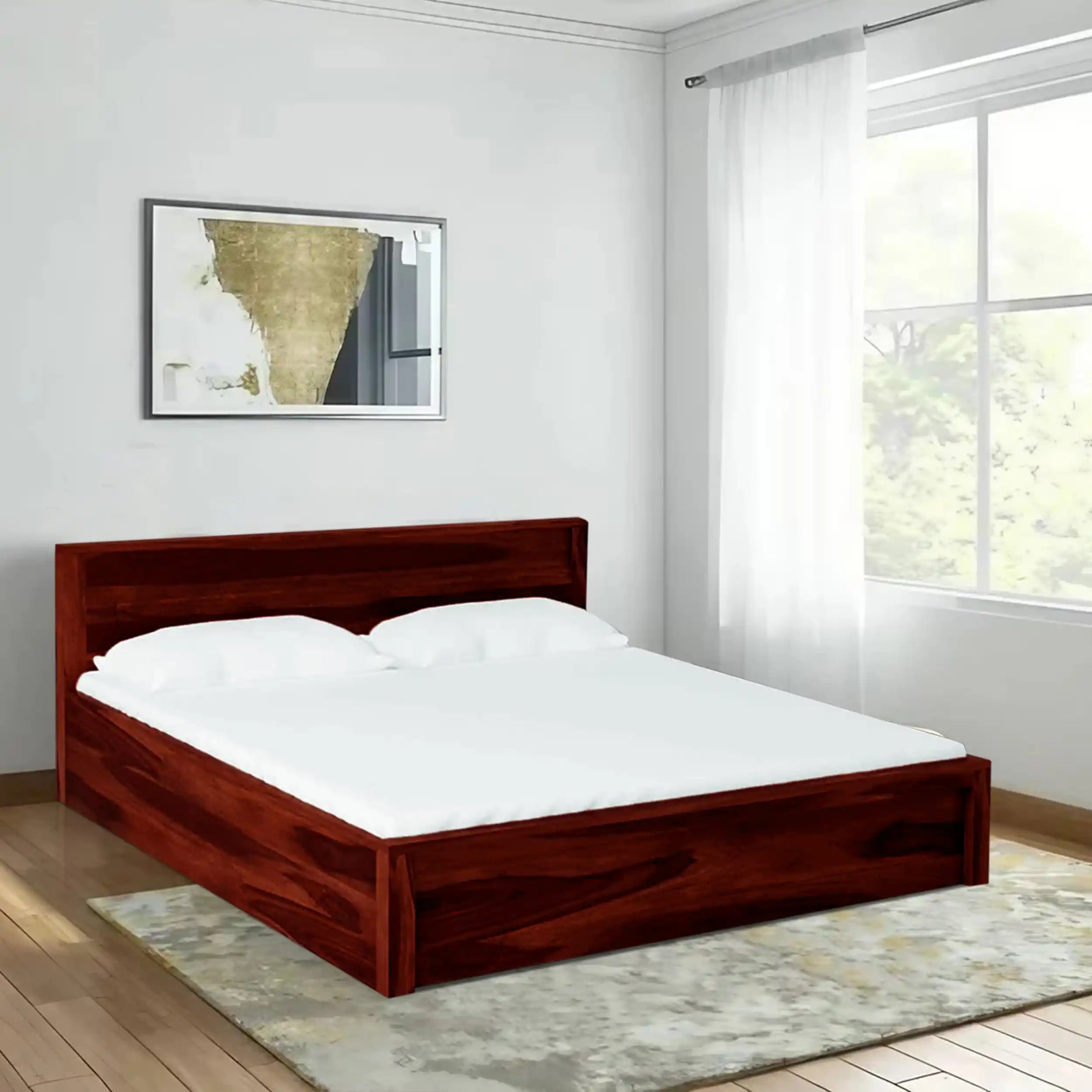 Acro Solid Wood Storage Beds