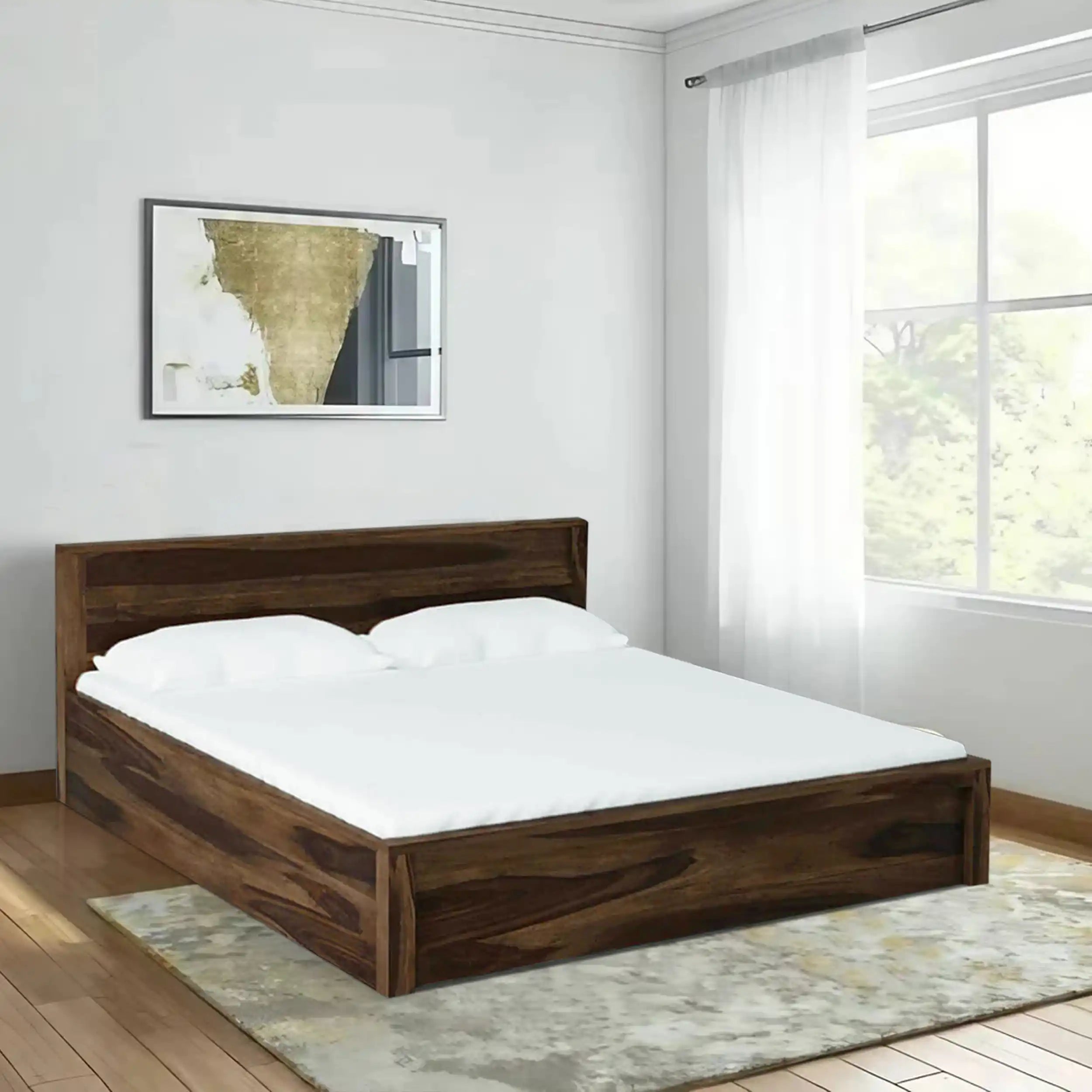 Acro Solid Wood Storage Beds