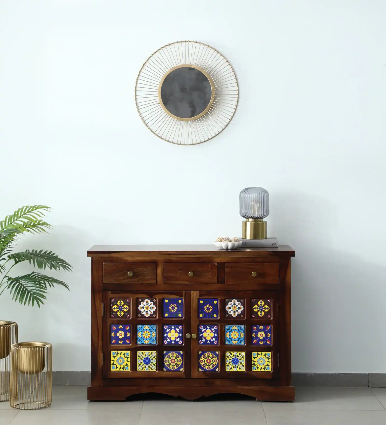 Anamika Contemporary Sheesham Wood Sideboard