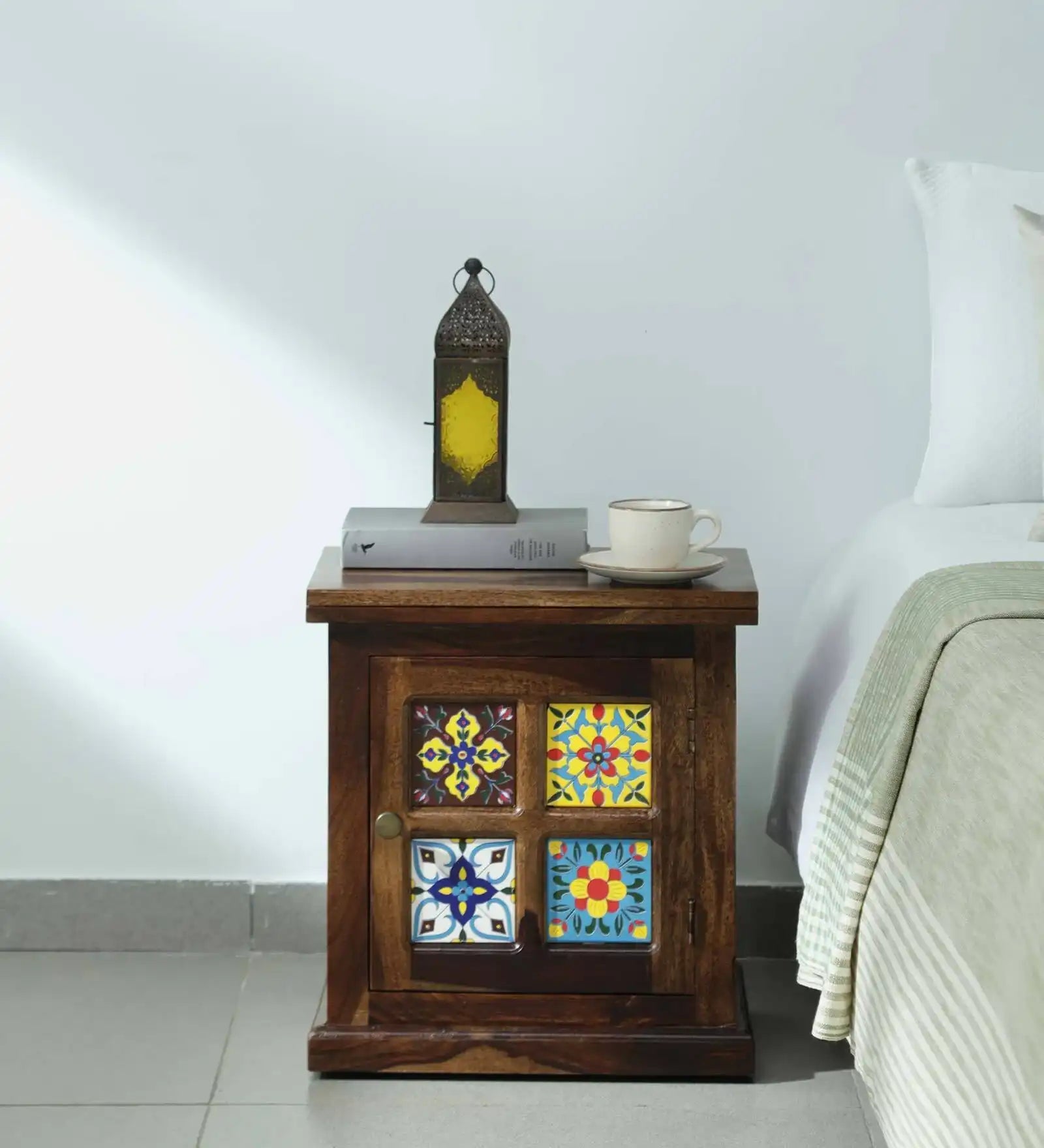 Anamika Sheesham Wood Bedside Tables