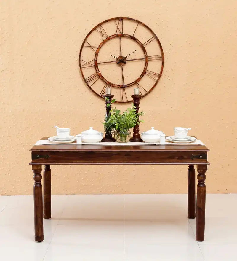 Arjuna Solid Sheesham Wood Dining Table Only