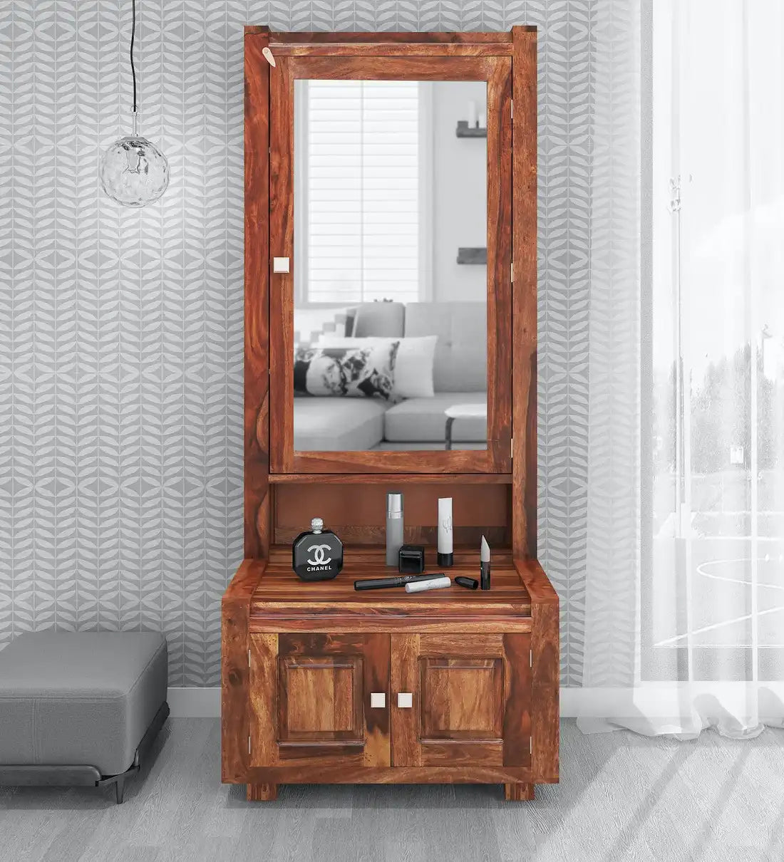 Ashok Solid Wood Sheesham Dressing Table