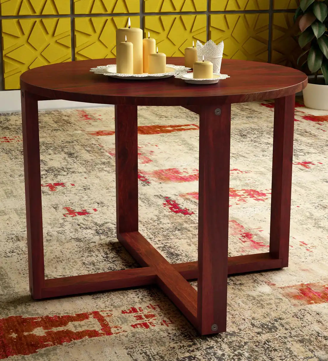 Detro Solid Sheesham Wood Coffee Table