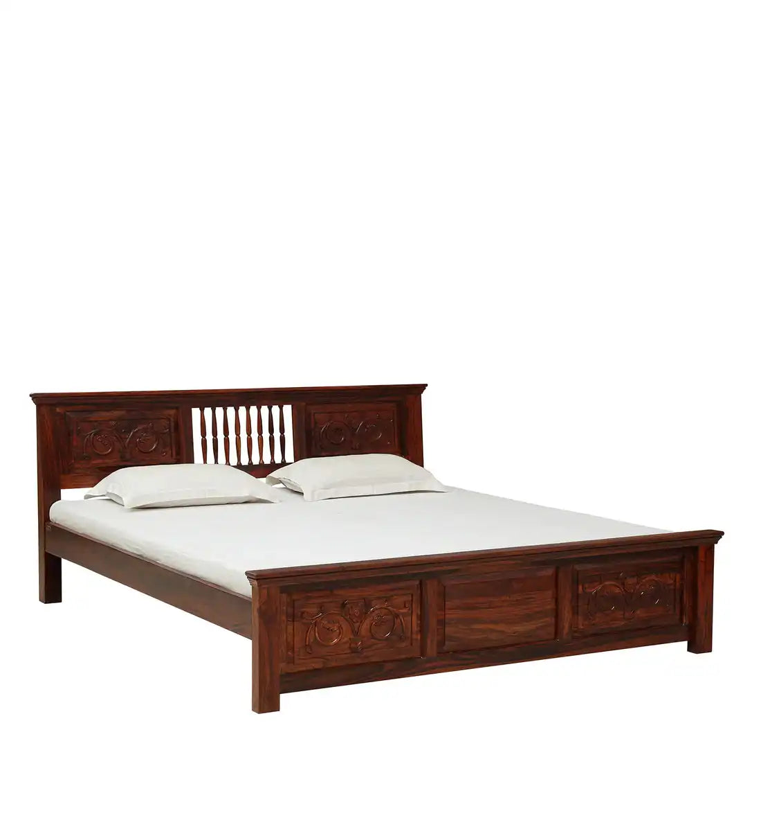 Devanti Traditional Solid Wood King Size Beds