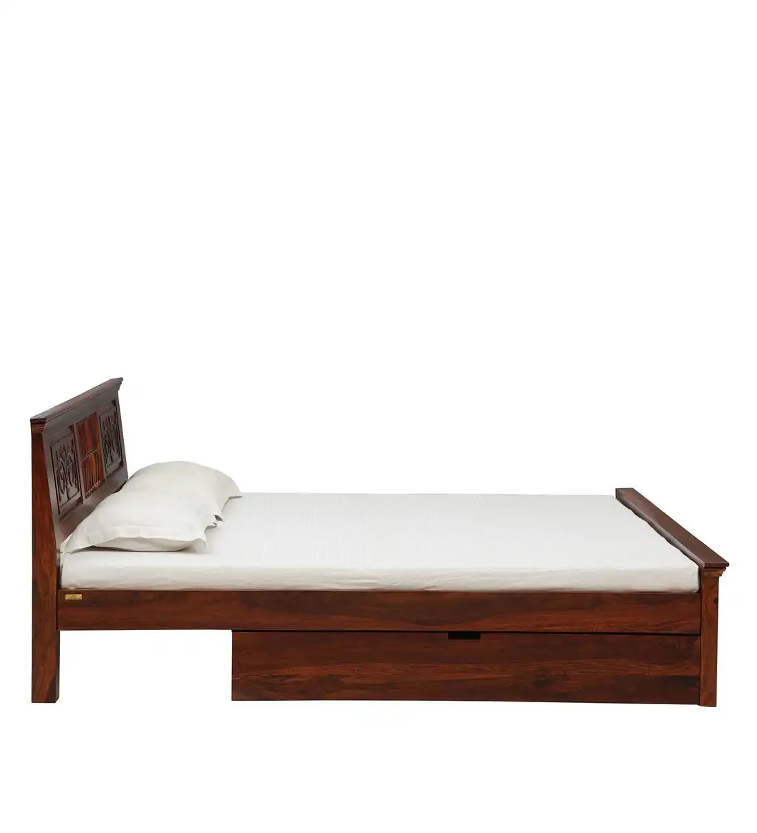 Devanti Traditional Solid Wood King Size Storage Beds