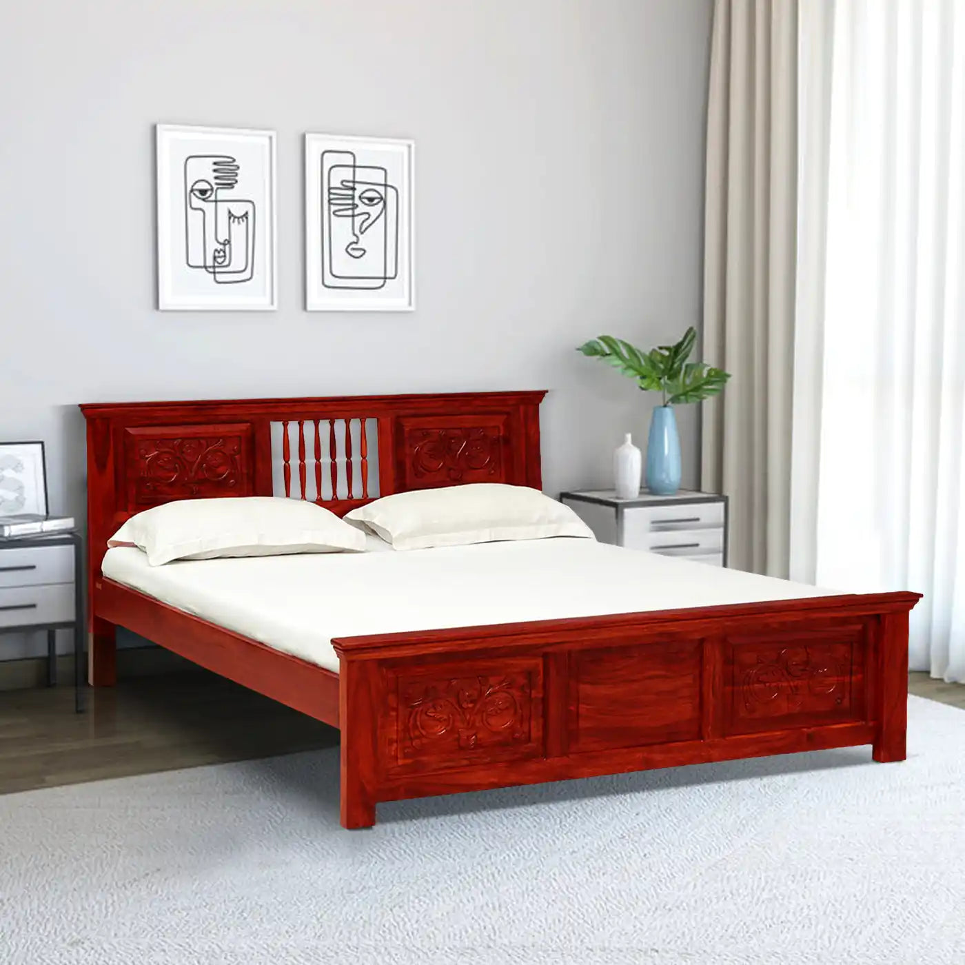 Devanti Traditional Solid Wood Beds