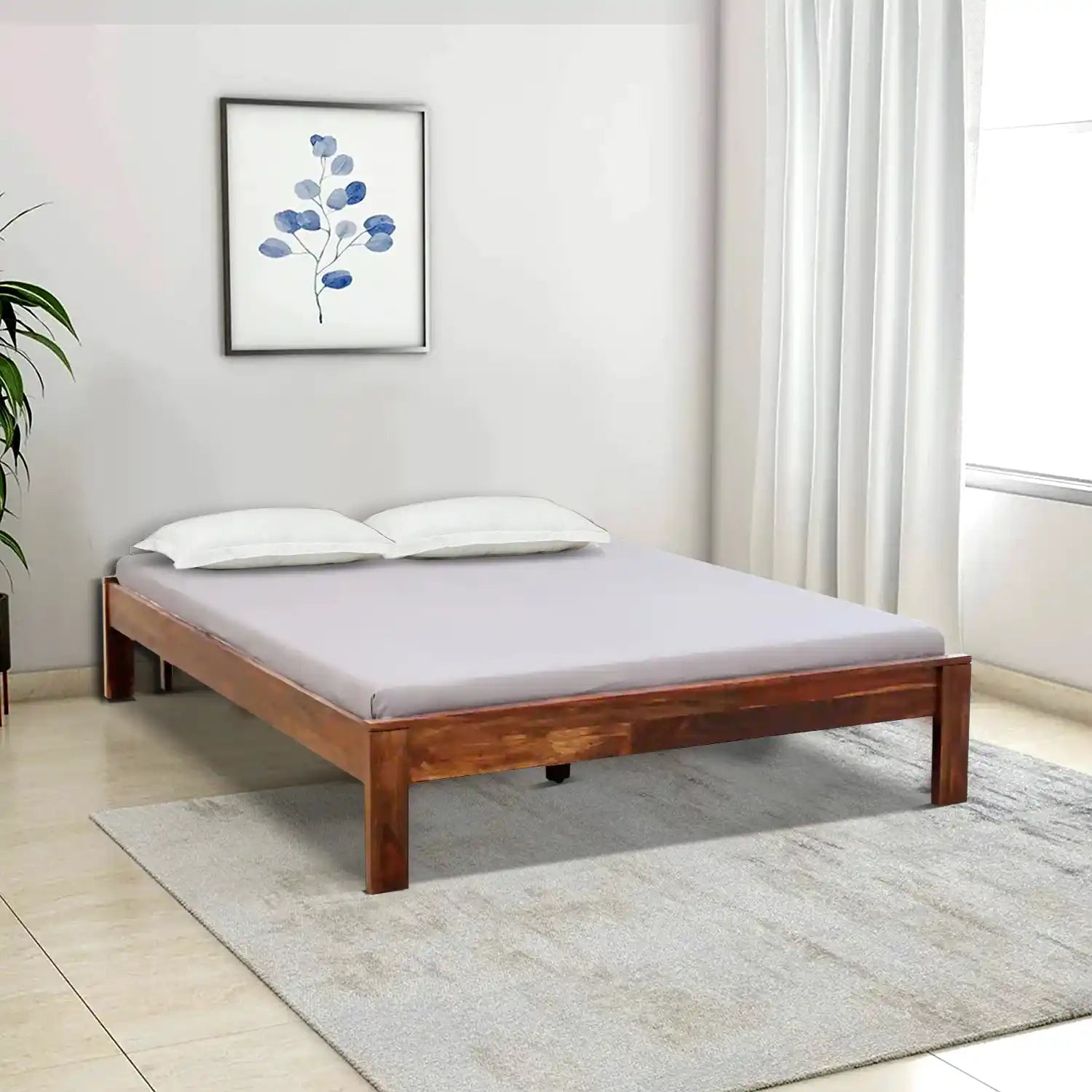 Divyam Sheesham Wood Beds