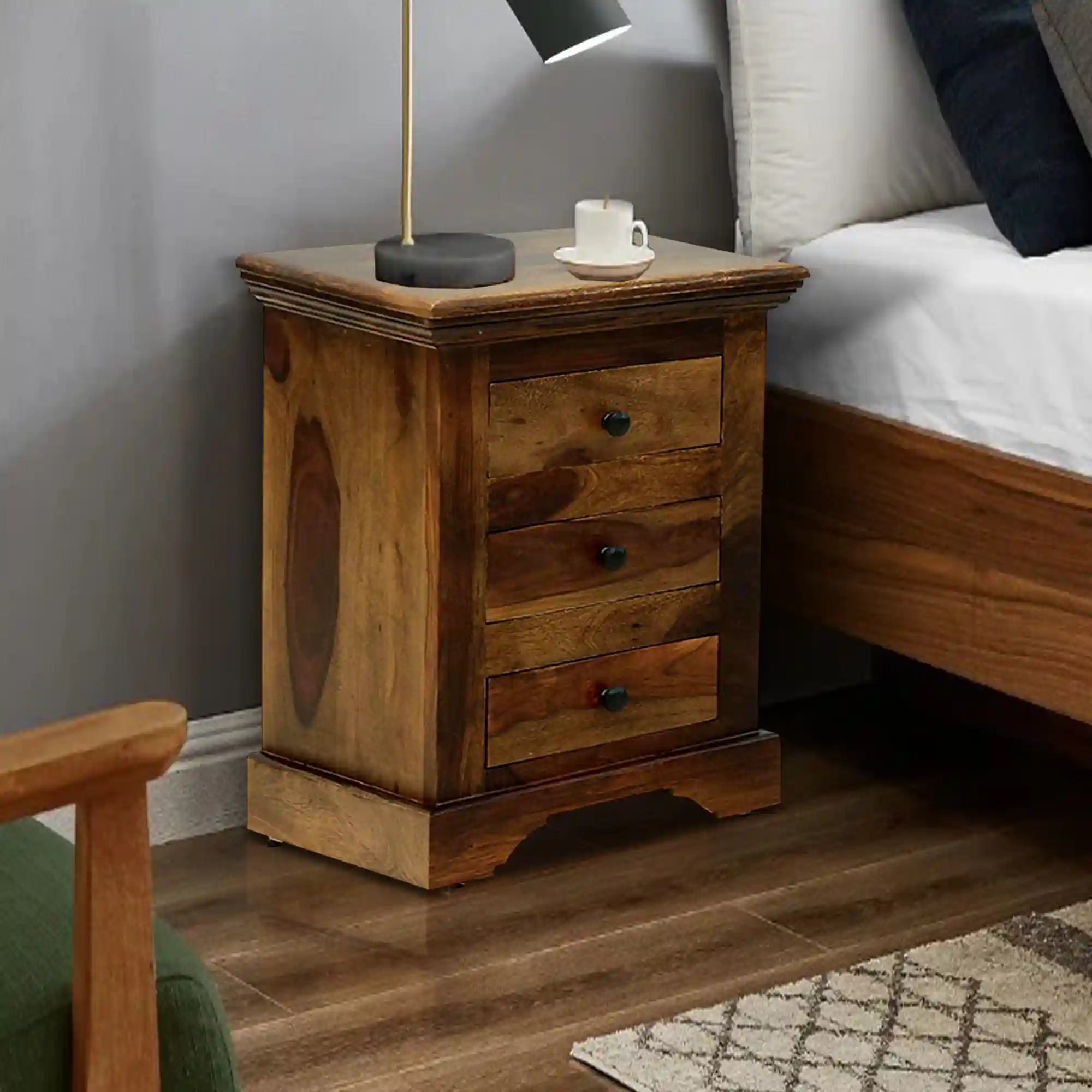 Kanishka-Solid-Sheesham-Wood-Bedside-with-Drawers-teak-rajawada-furnish