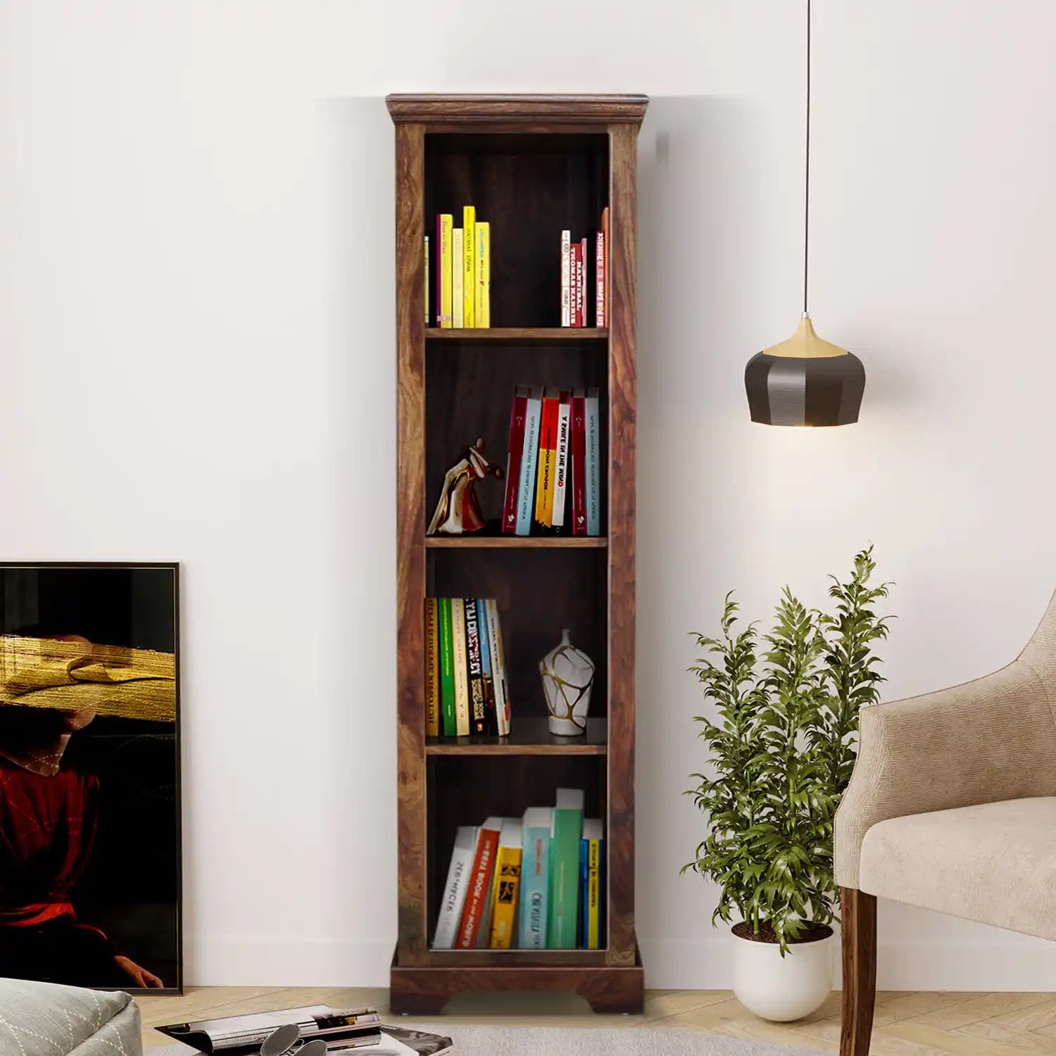 Kanishka-Solid-Sheesham-Wood-Bookshelf-teak-rajawada-furnish