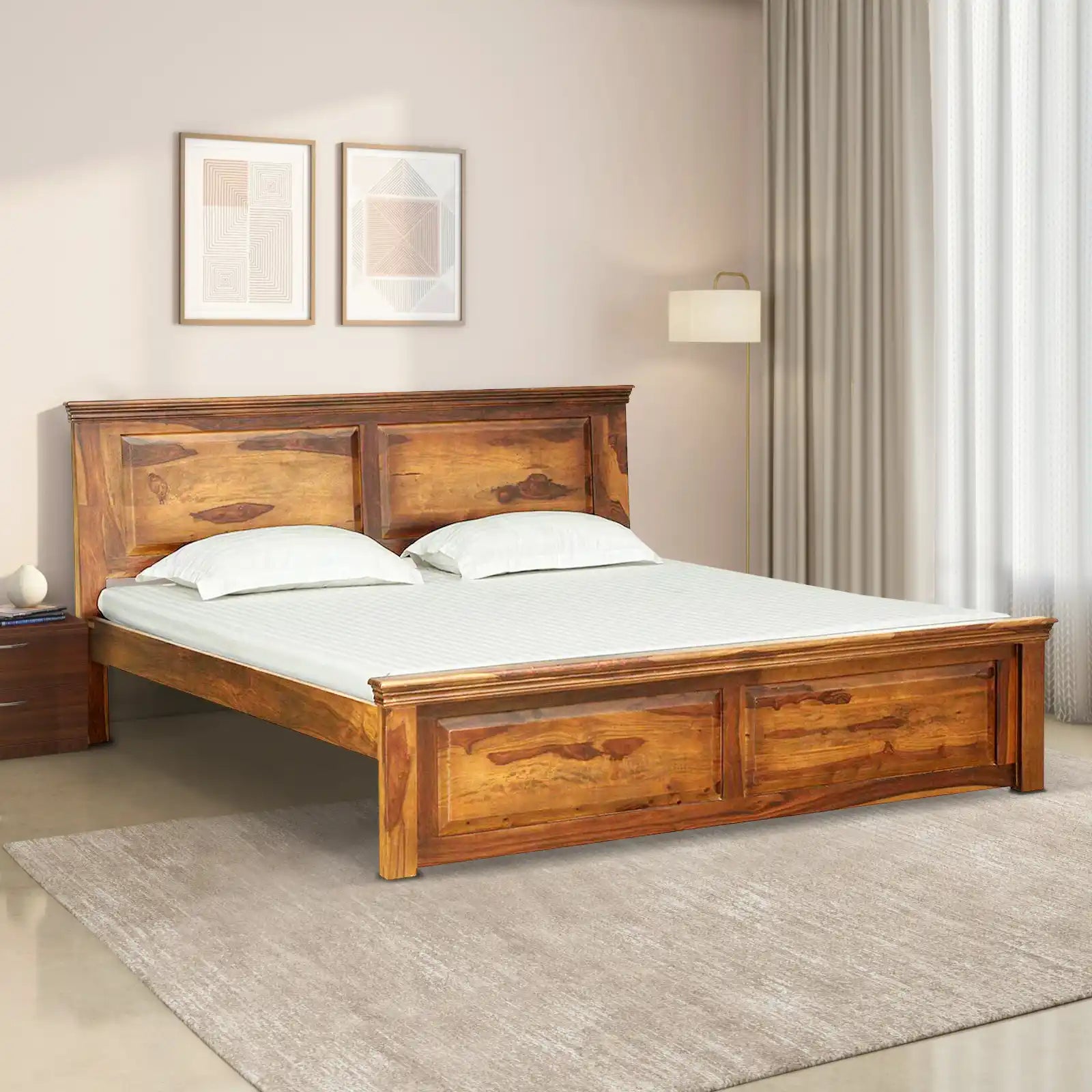 Kanishka Modern Solid Wood Beds