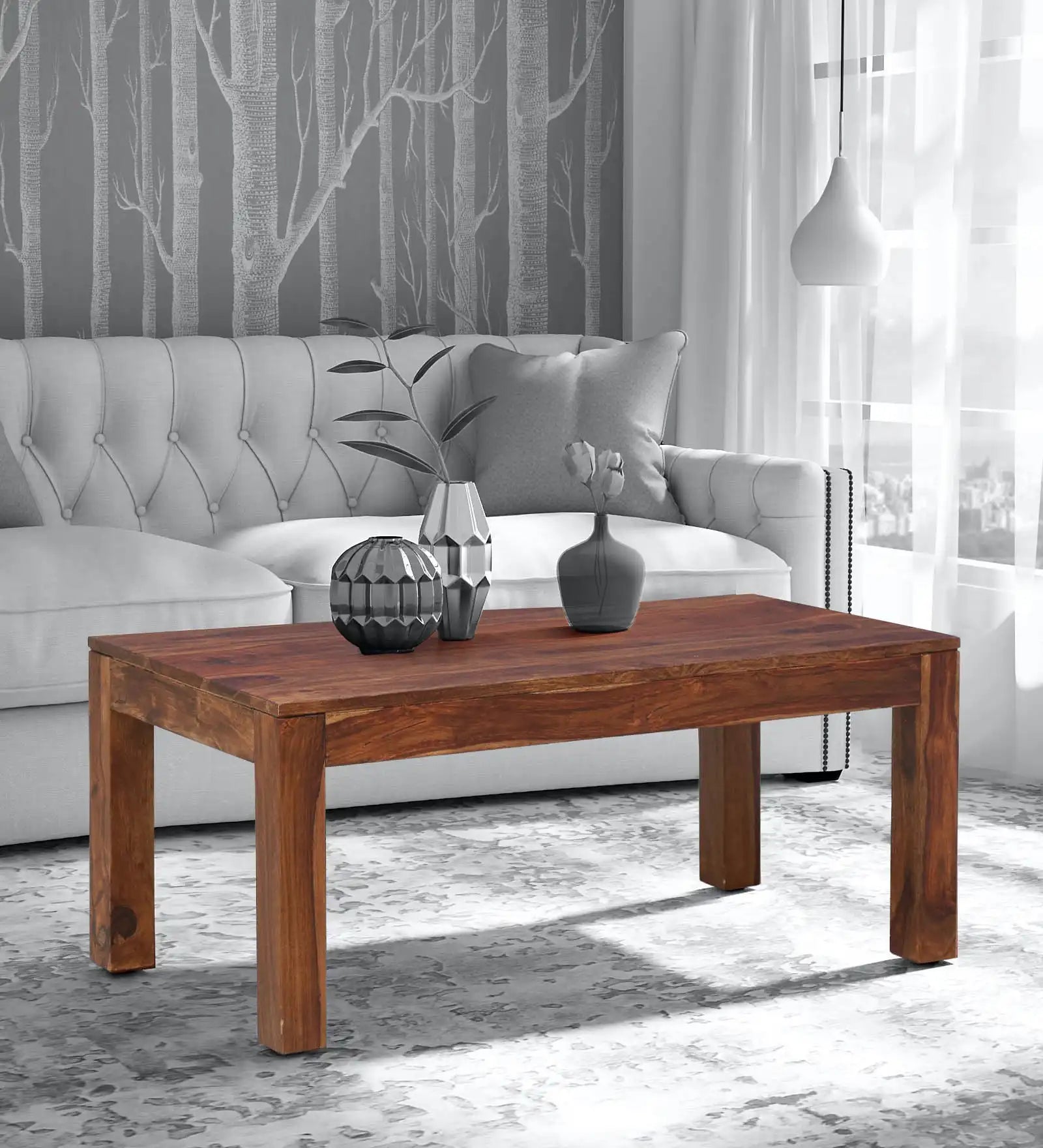 Laca Solid Wood Sheesham Coffee Table