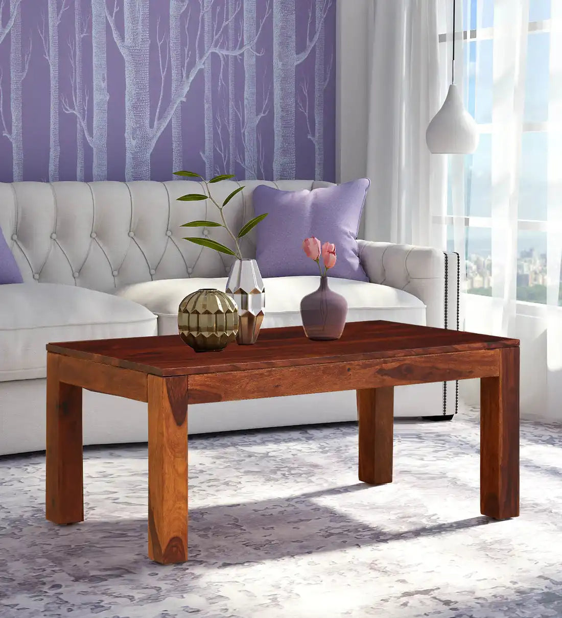 Laca Solid Wood Sheesham Coffee Table