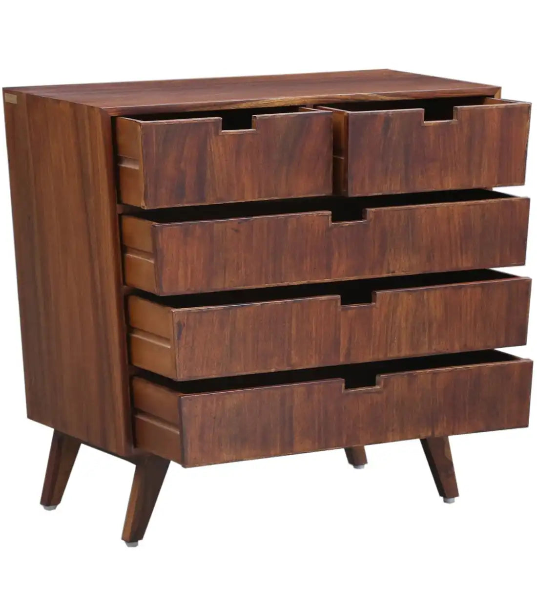 Mario Solid Sheesham Wood Chest of Drawers