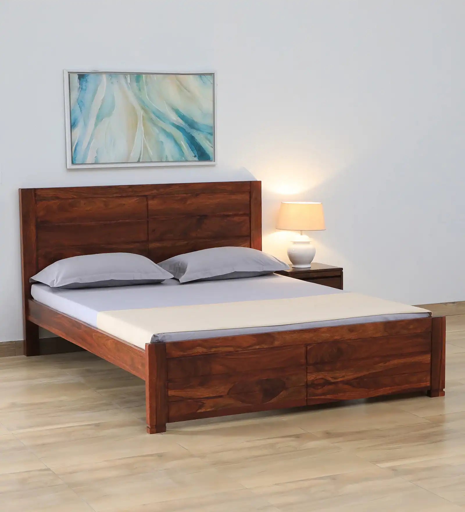 Moscow Contemporary Sheesham Wood Beds