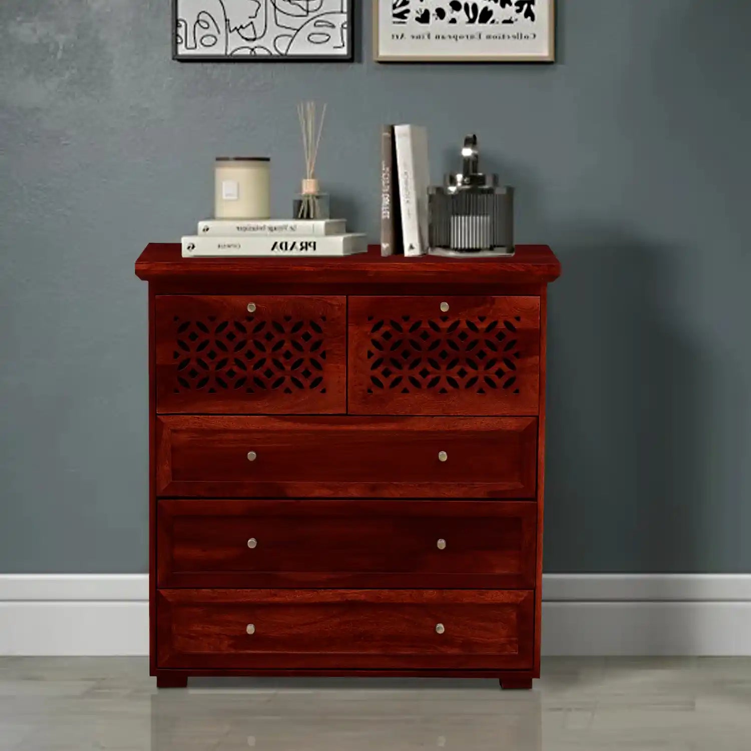 Penza Solid Wood Chest Of Drawers