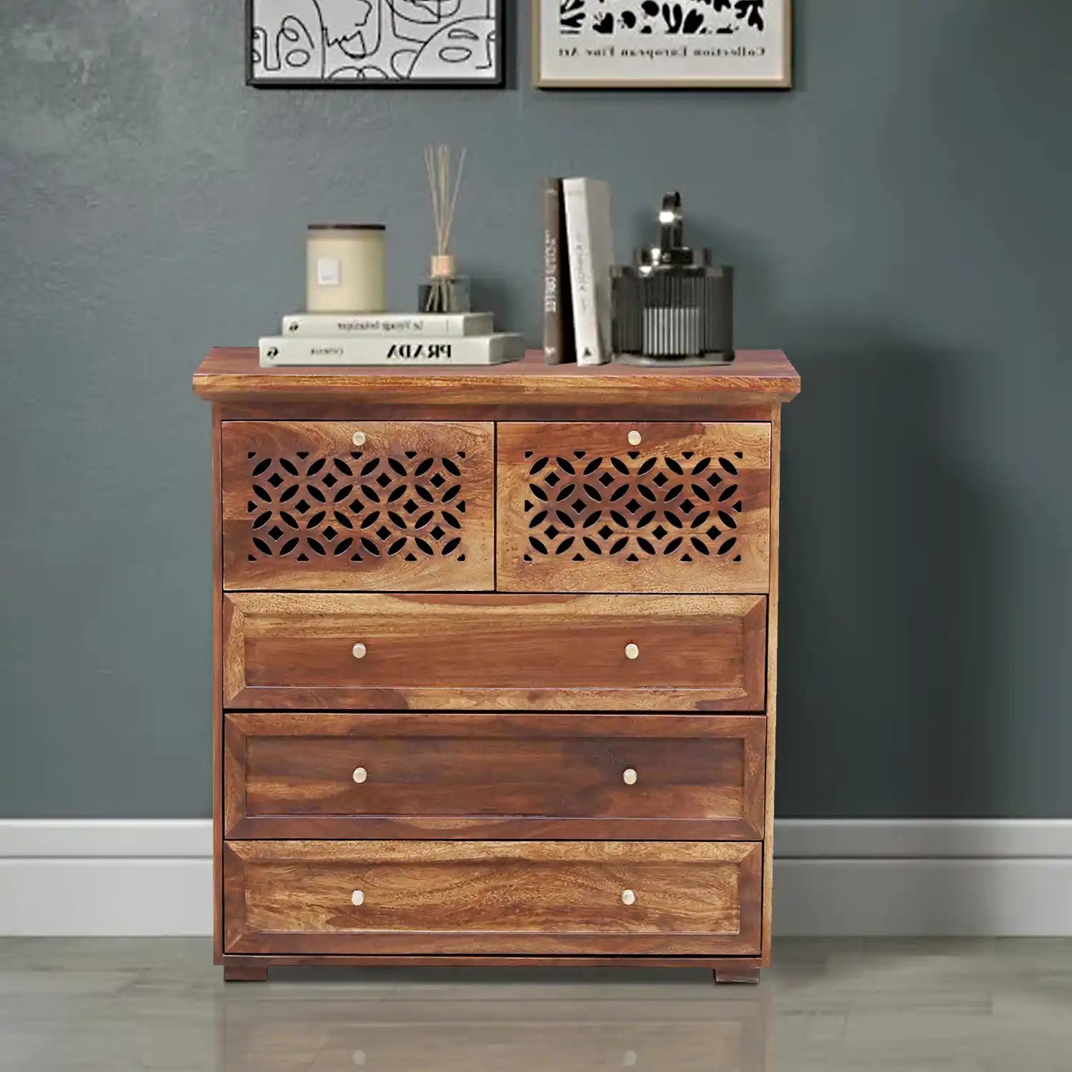 Penza Solid Wood Chest Of Drawers