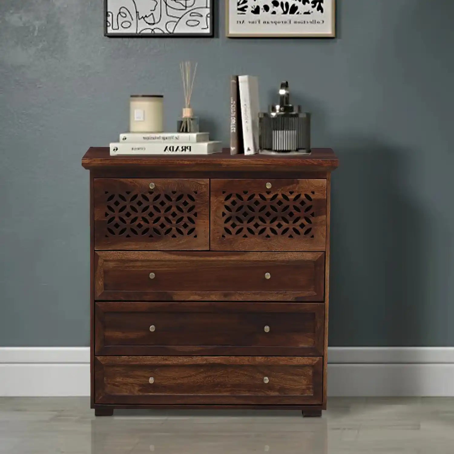 Penza Solid Wood Chest Of Drawers