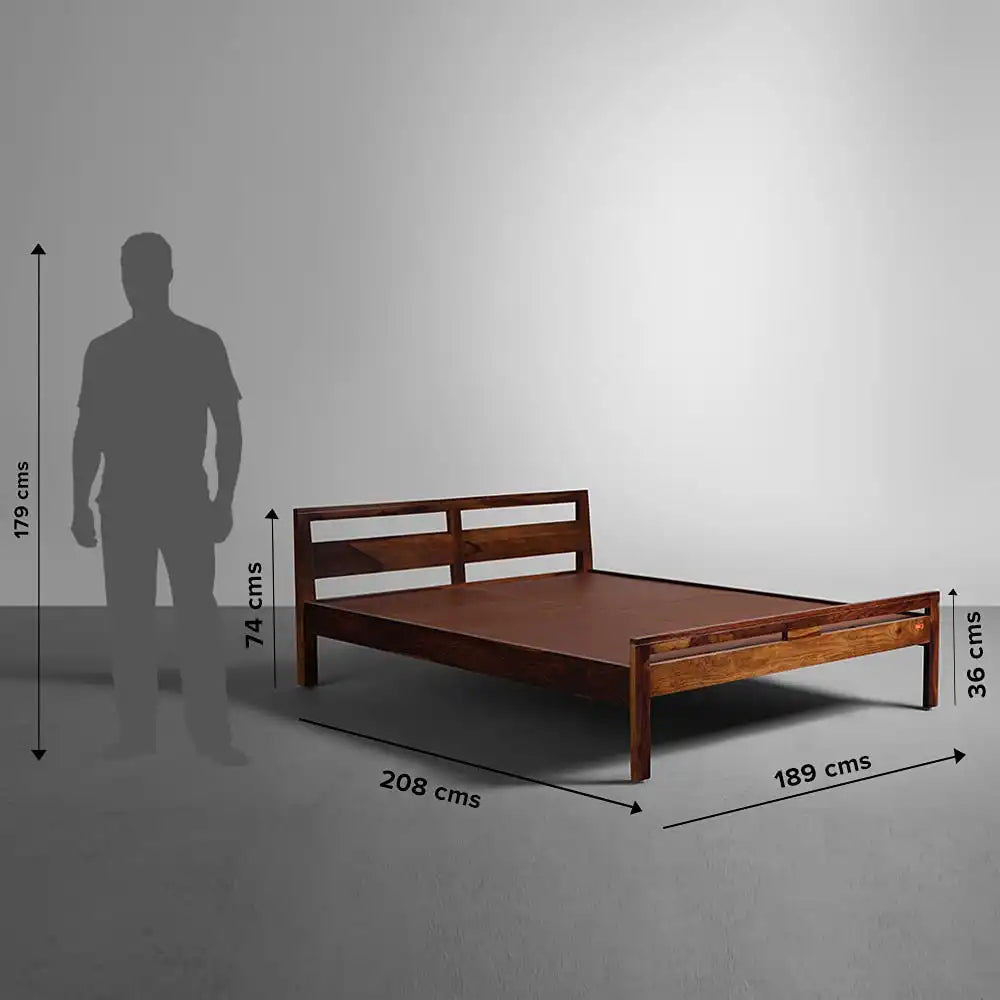 Shashwat Sheesham Solid Wood Beds