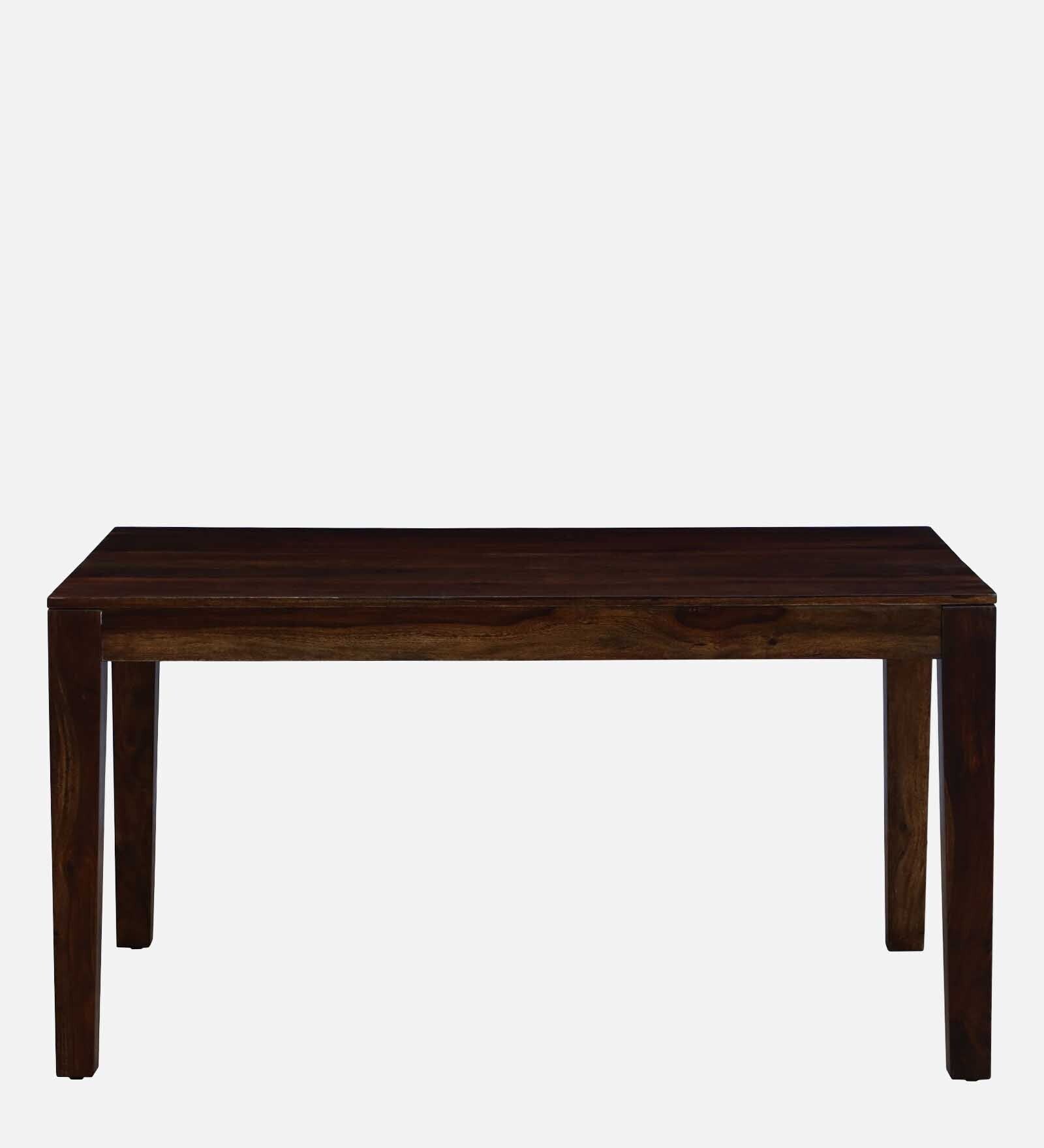 BelfortSolid Wood 6 Seater Dining Table In Provincial Teak Finish By Rajwada - Rajwada Furnish