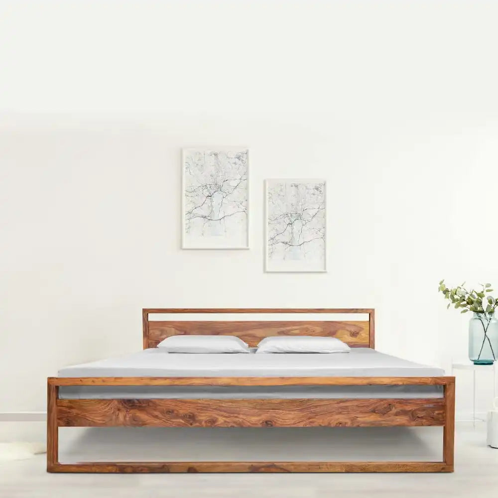 Tulsi Solid Sheesham Wood Beds