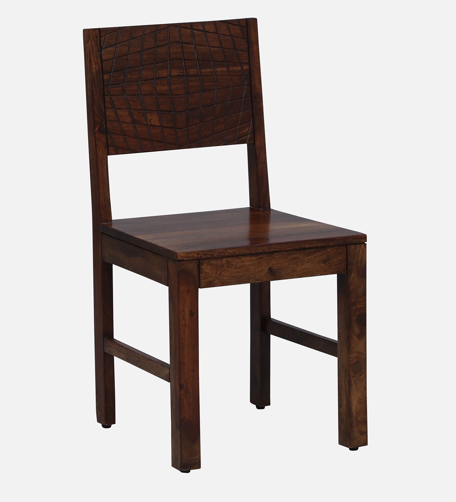 Harmonia Solid Wood Dining Chair (Set of 2) In Provincial Teak Finish By Rajwada - Rajwada Furnish