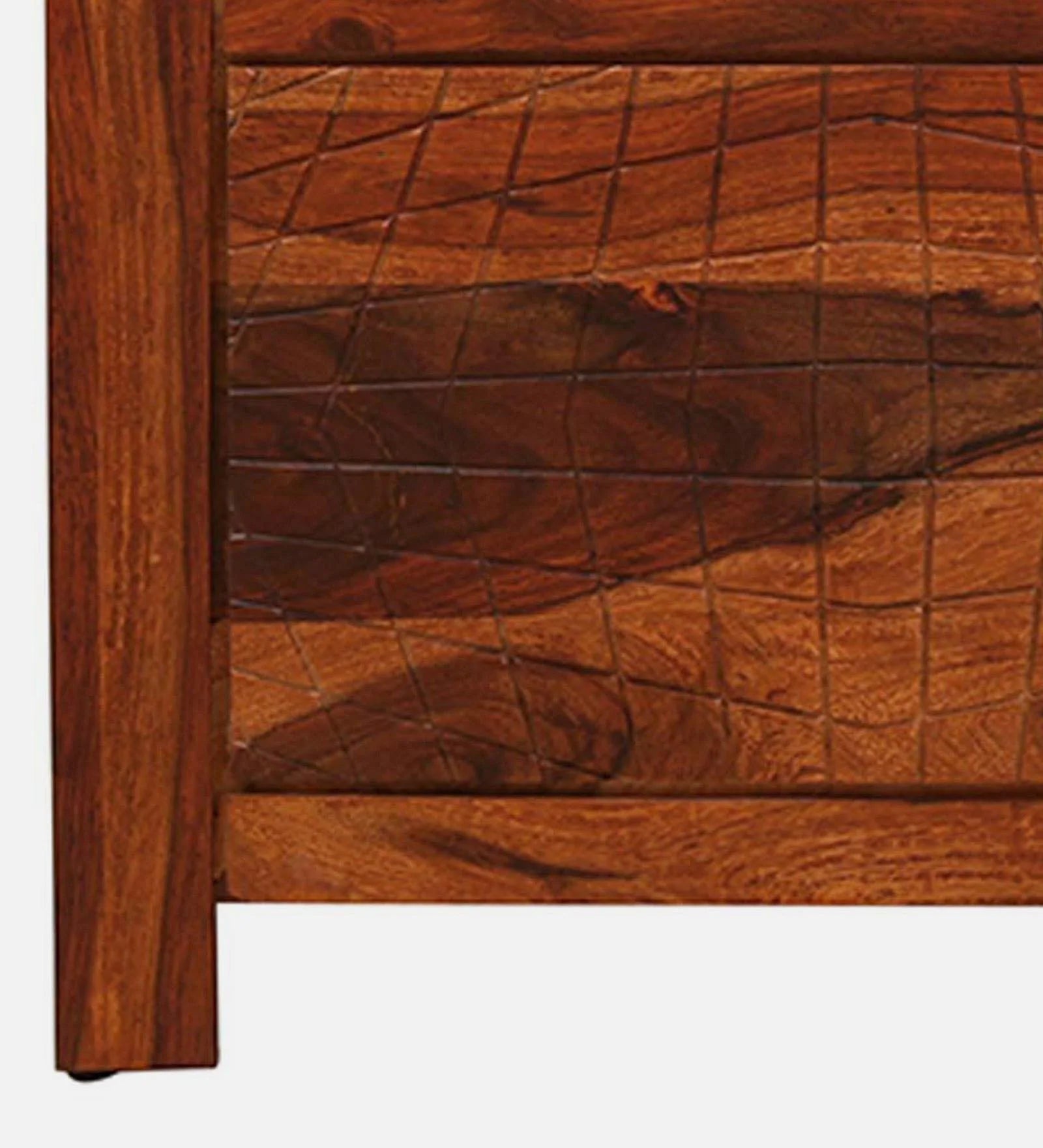 Harmonia Solid Wood Coffee Table In Honey Oak Finish By Rajwada - Rajwada Furnish