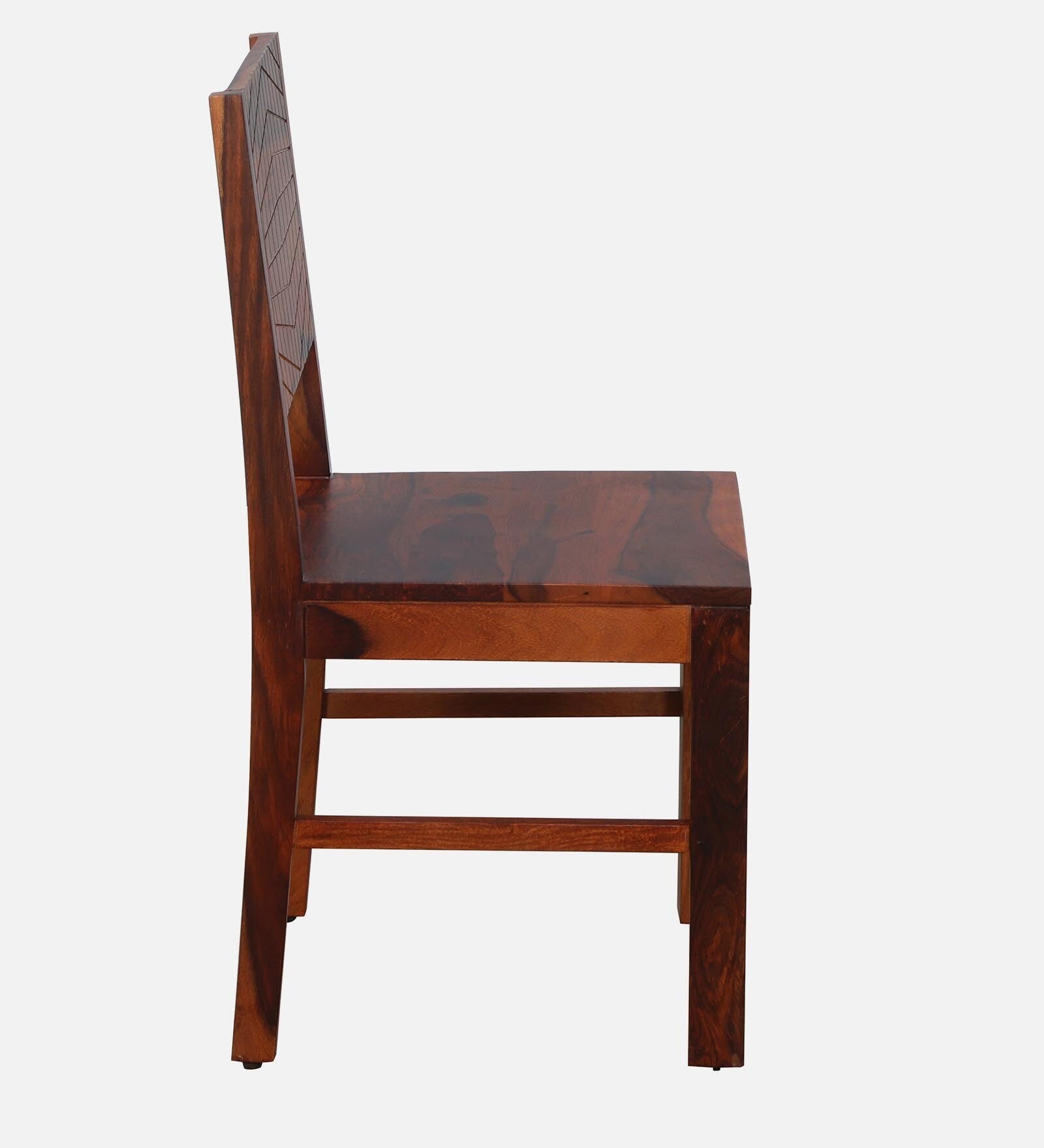 Harmonia Solid Wood Dining Chairs (Set Of 2) In Honey Oak Finish By Rajwada - Rajwada Furnish