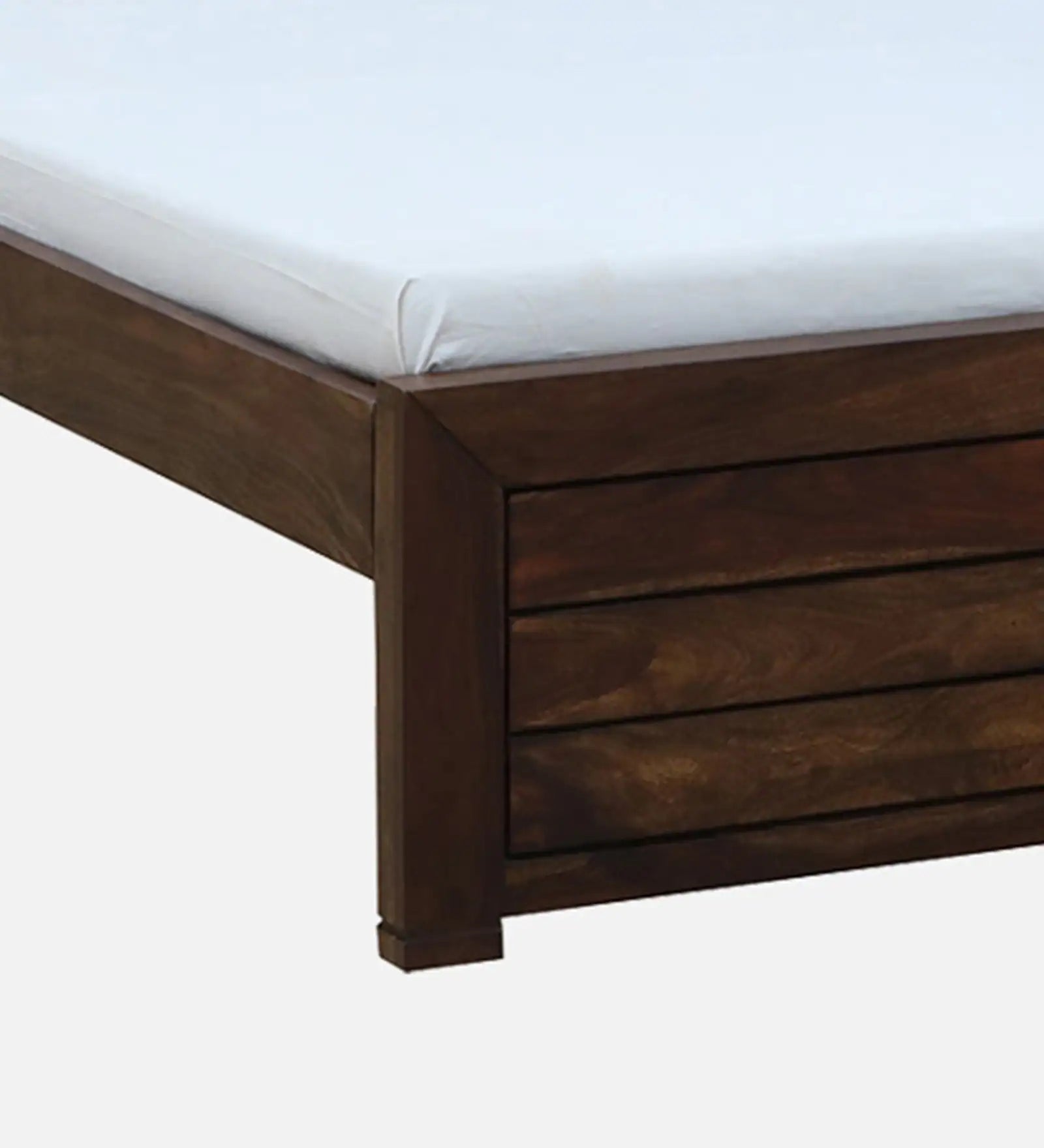 Moscow Solid Wood Bed in Provincial Teak Finish by Rajwada - Rajwada Furnish