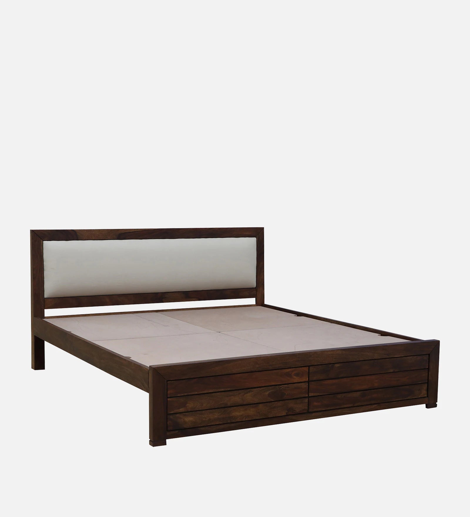 Moscow Solid Wood Bed in Provincial Teak Finish by Rajwada - Rajwada Furnish