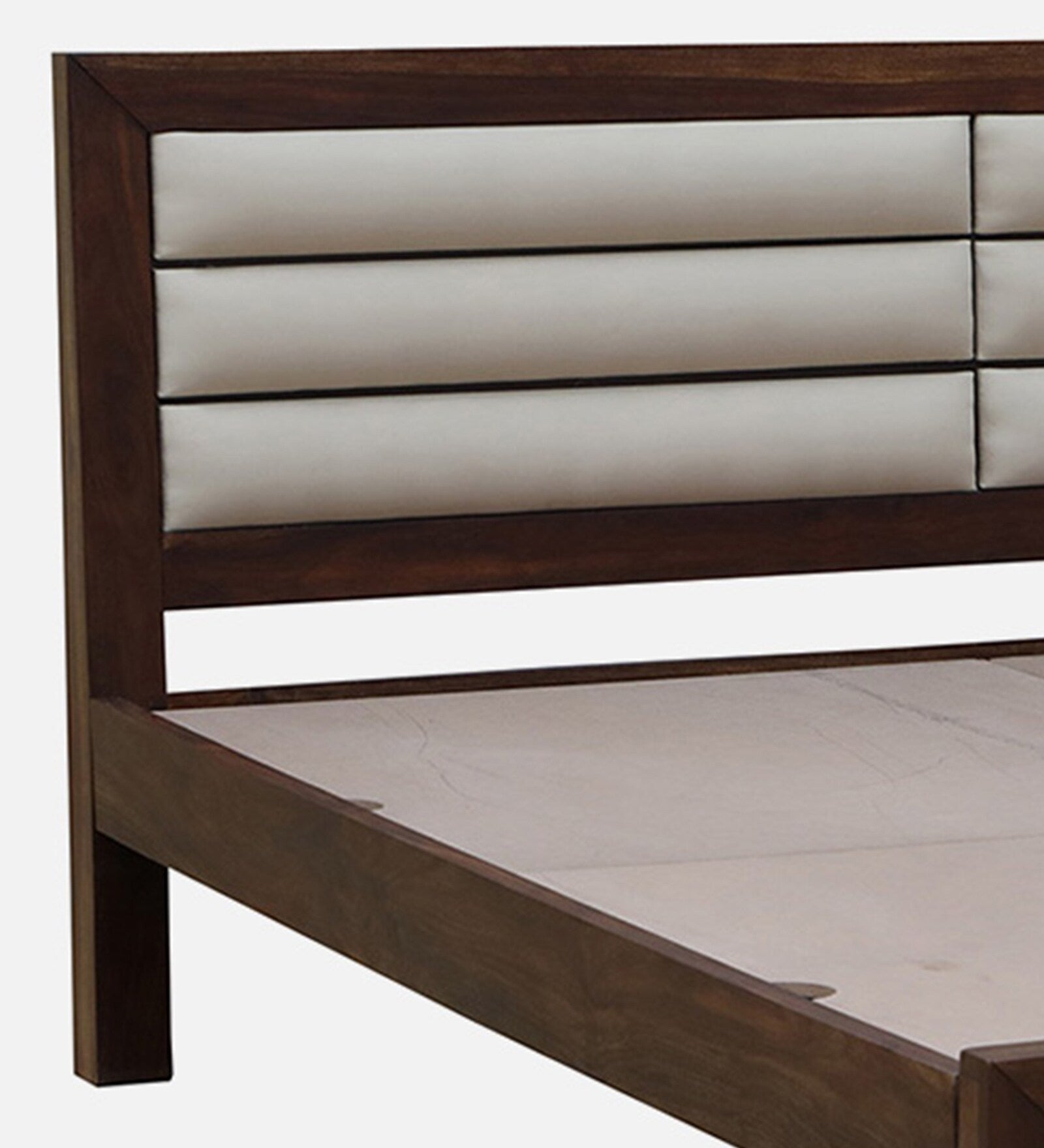 Moscow Solid Wood Queen Size Bed in Provincial Teak Finish by Rajwada - Rajwada Furnish