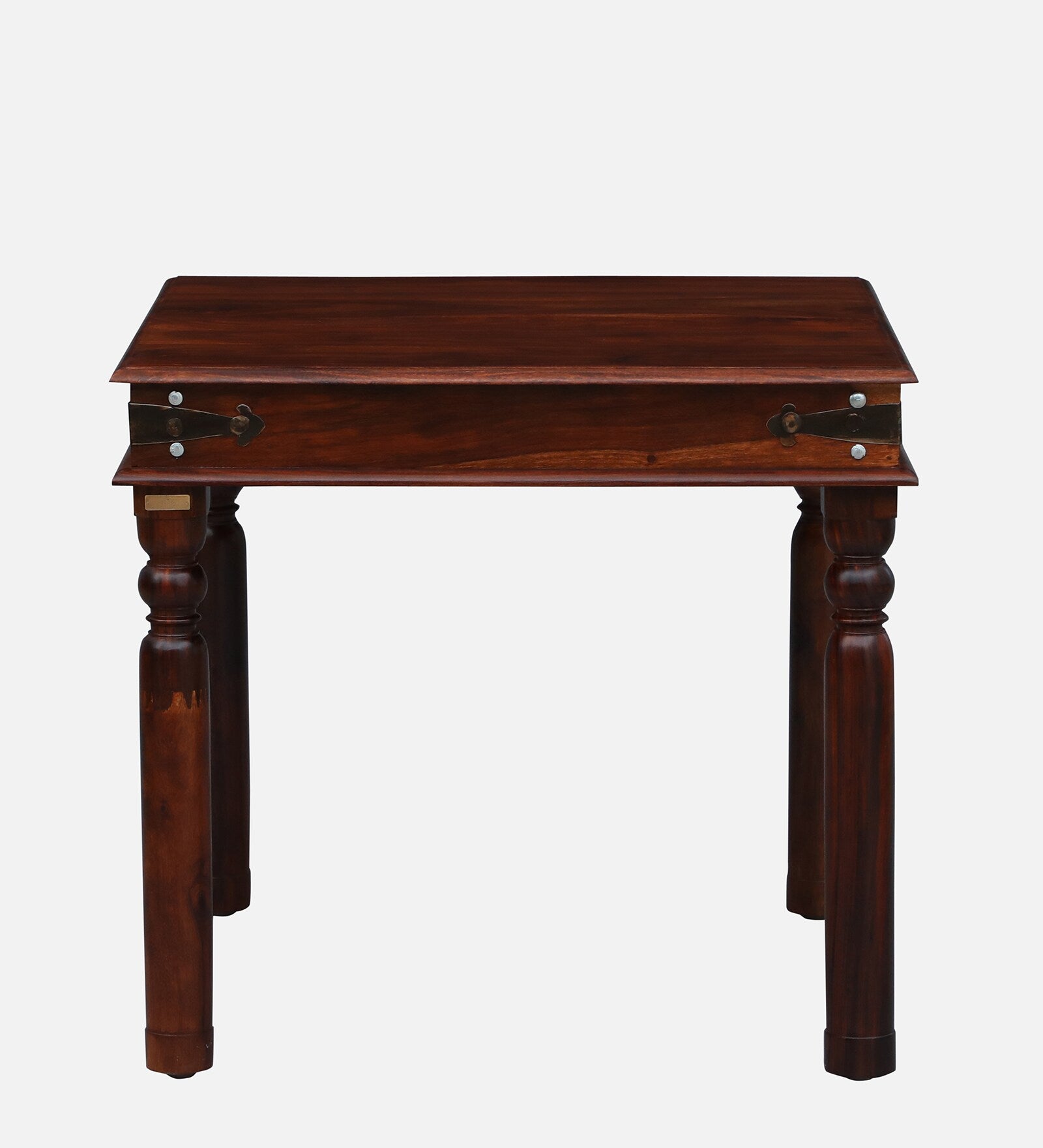 Samrita Solid Wood 4 Seater Dining Table In Honey Oak Finish By Rajwada - Rajwada Furnish