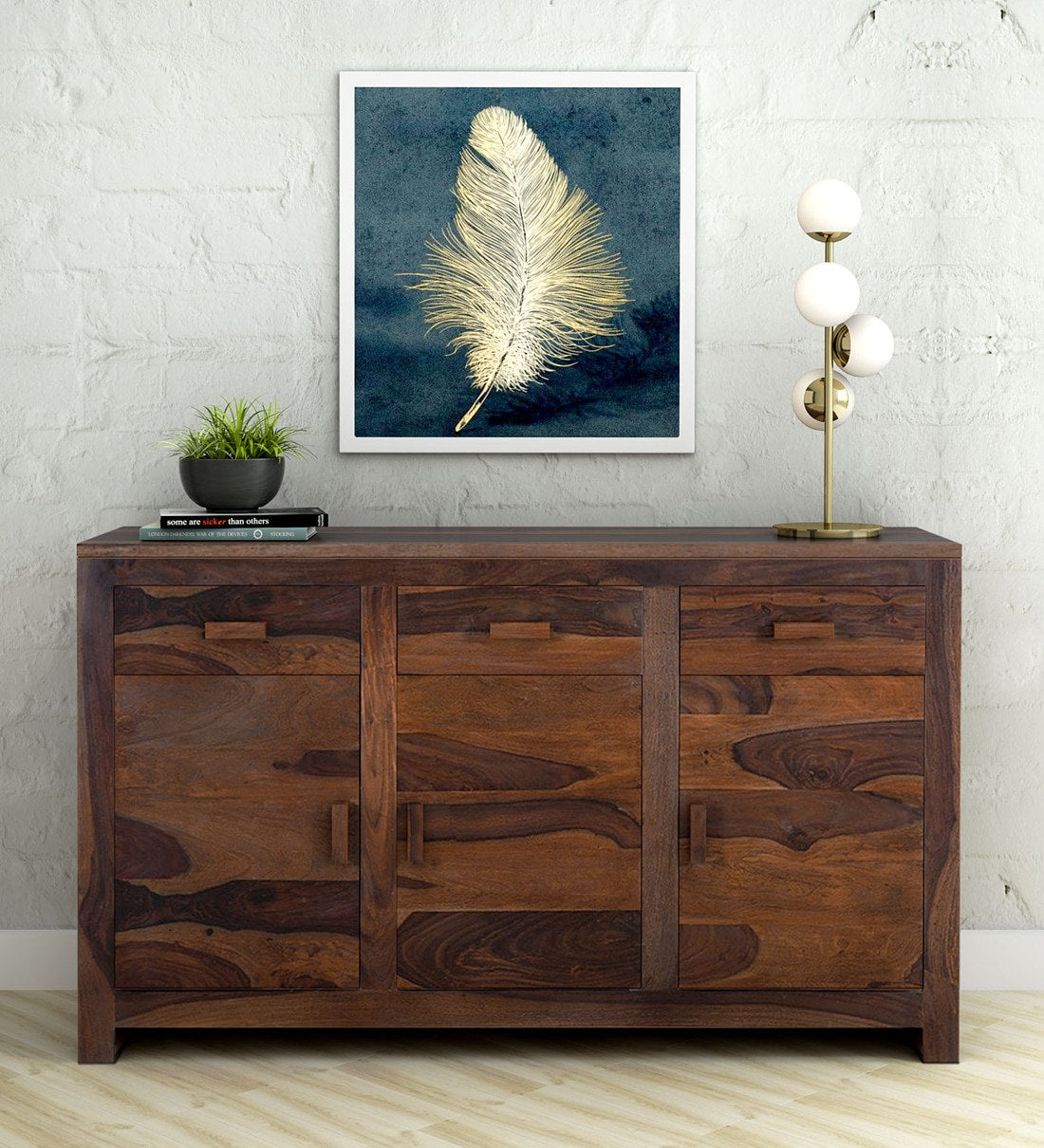 Acro sideboard cabinet for living room - Rajwada Furnish