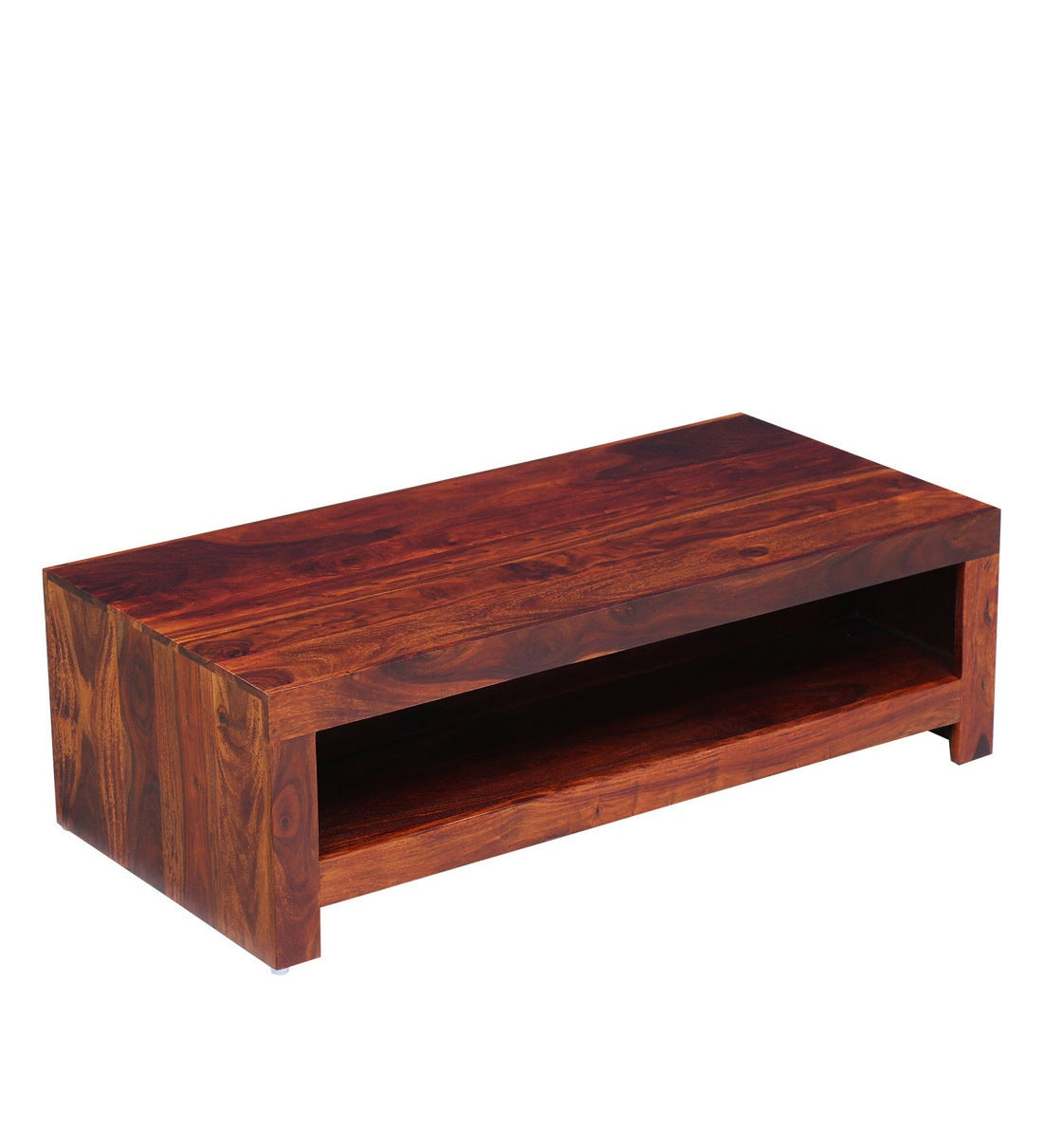 Acro Coffee Table Rectangle Center Table Wooden For Living Room - Rajwada Furnish