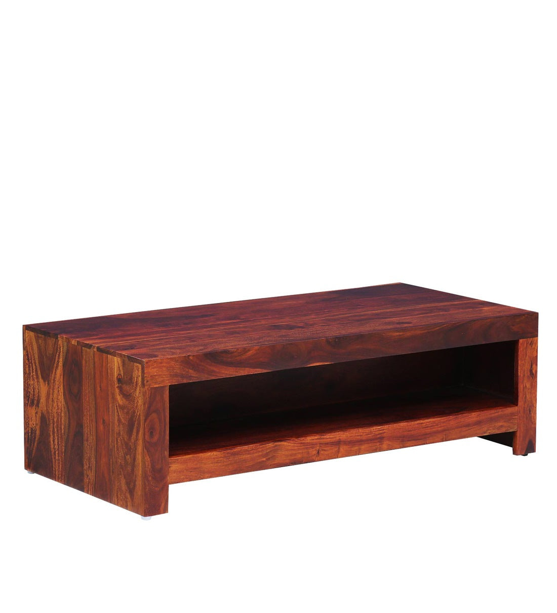 Acro Coffee Table Rectangle Center Table Wooden For Living Room - Rajwada Furnish