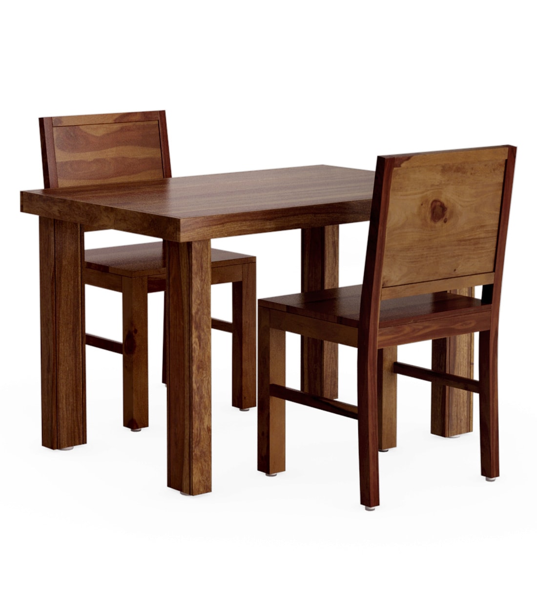Acro Wooden 2 Seater Dining Table Set for Home & Kitchen - Rajwada Furnish