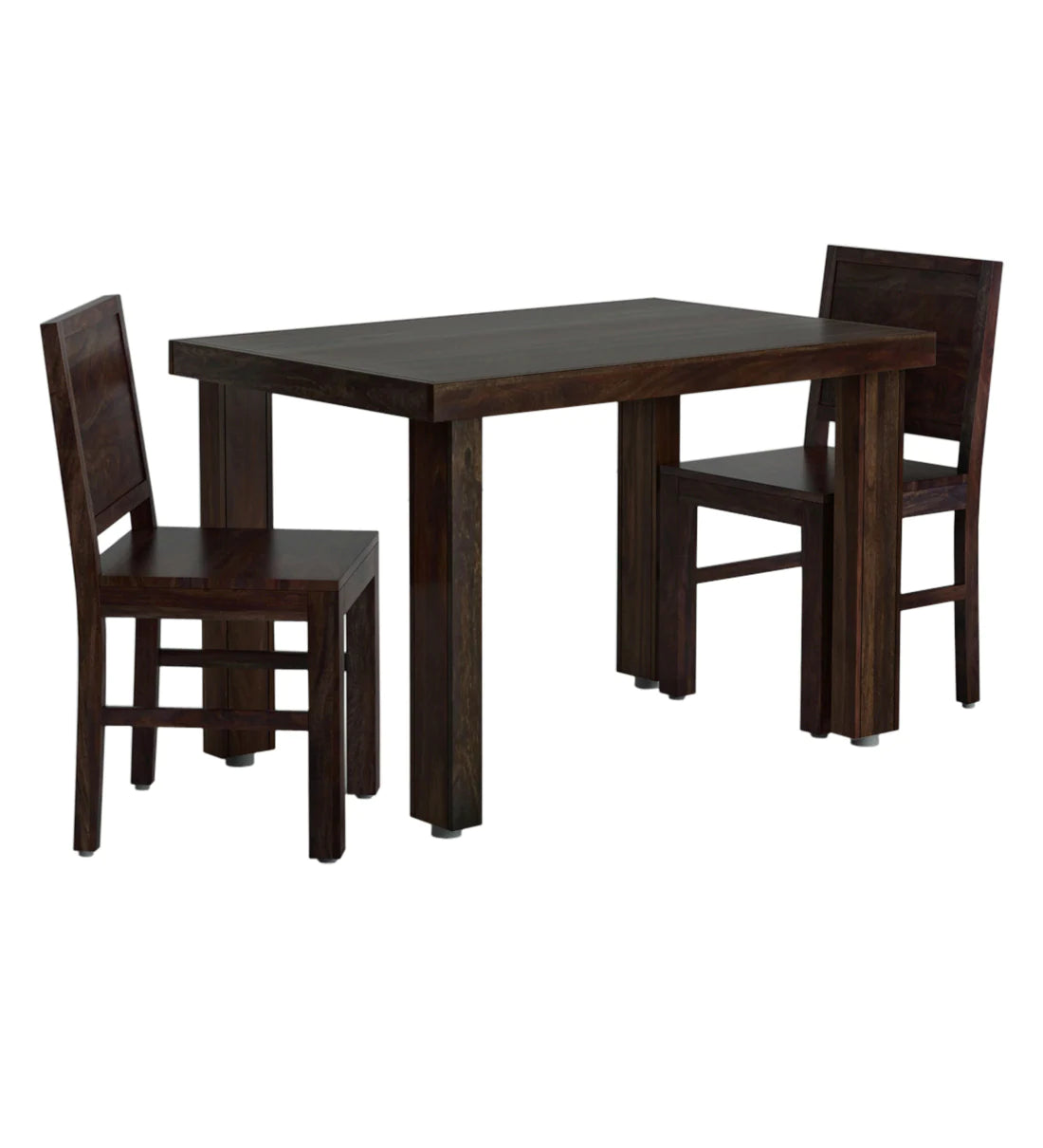 Acro Wooden 2 Seater Dining Table Set for Home & Kitchen - Rajwada Furnish