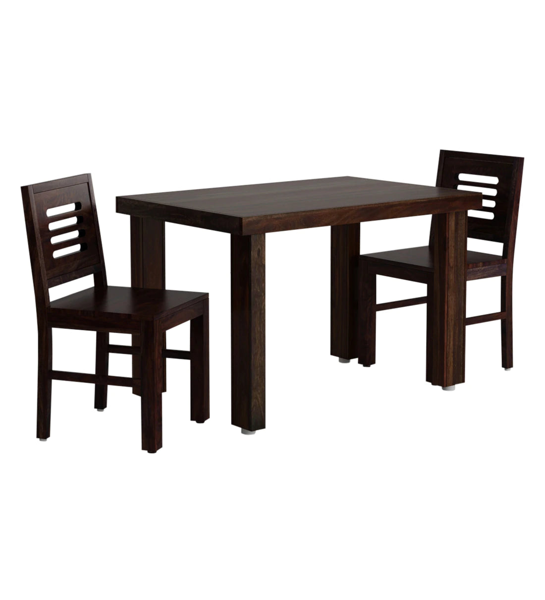 Acro Solid Wood 2 Seater Dining Table Set for Home & Kitchen - Rajwada Furnish