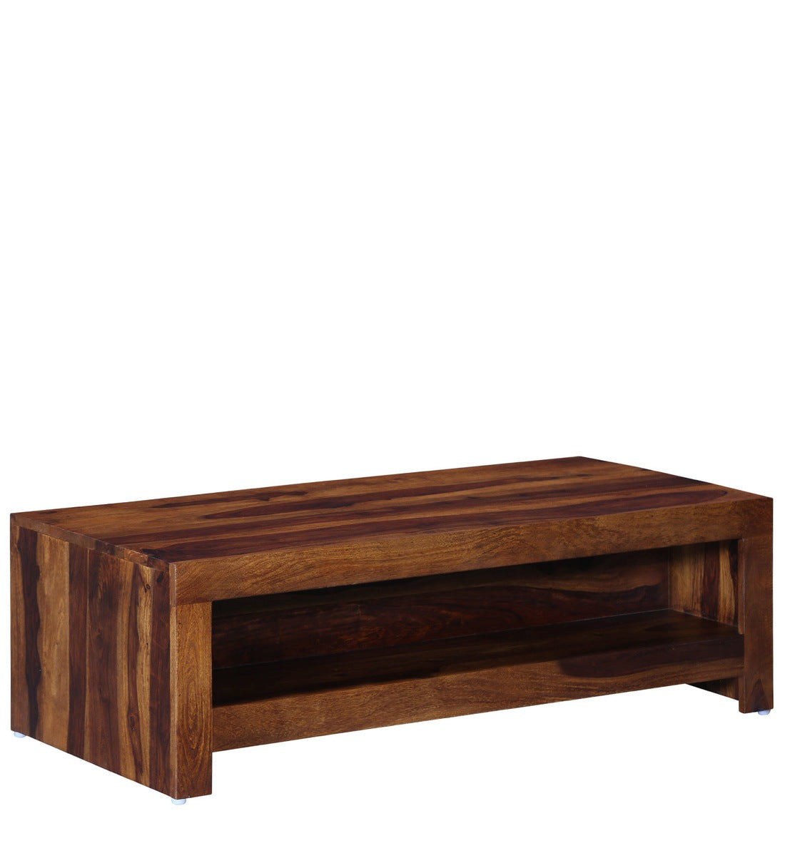 Acro Coffee Table Rectangle Center Table Wooden For Living Room - Rajwada Furnish