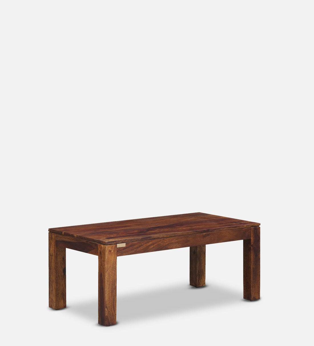 Liza Solid Wood Coffee Table For Living Room in Provincial Teak Finish - Rajwada Furnish