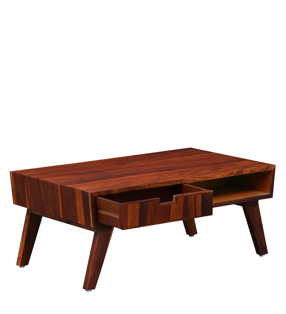 Paloma Solid Wood Coffee Table For Living Room - Rajwada Furnish