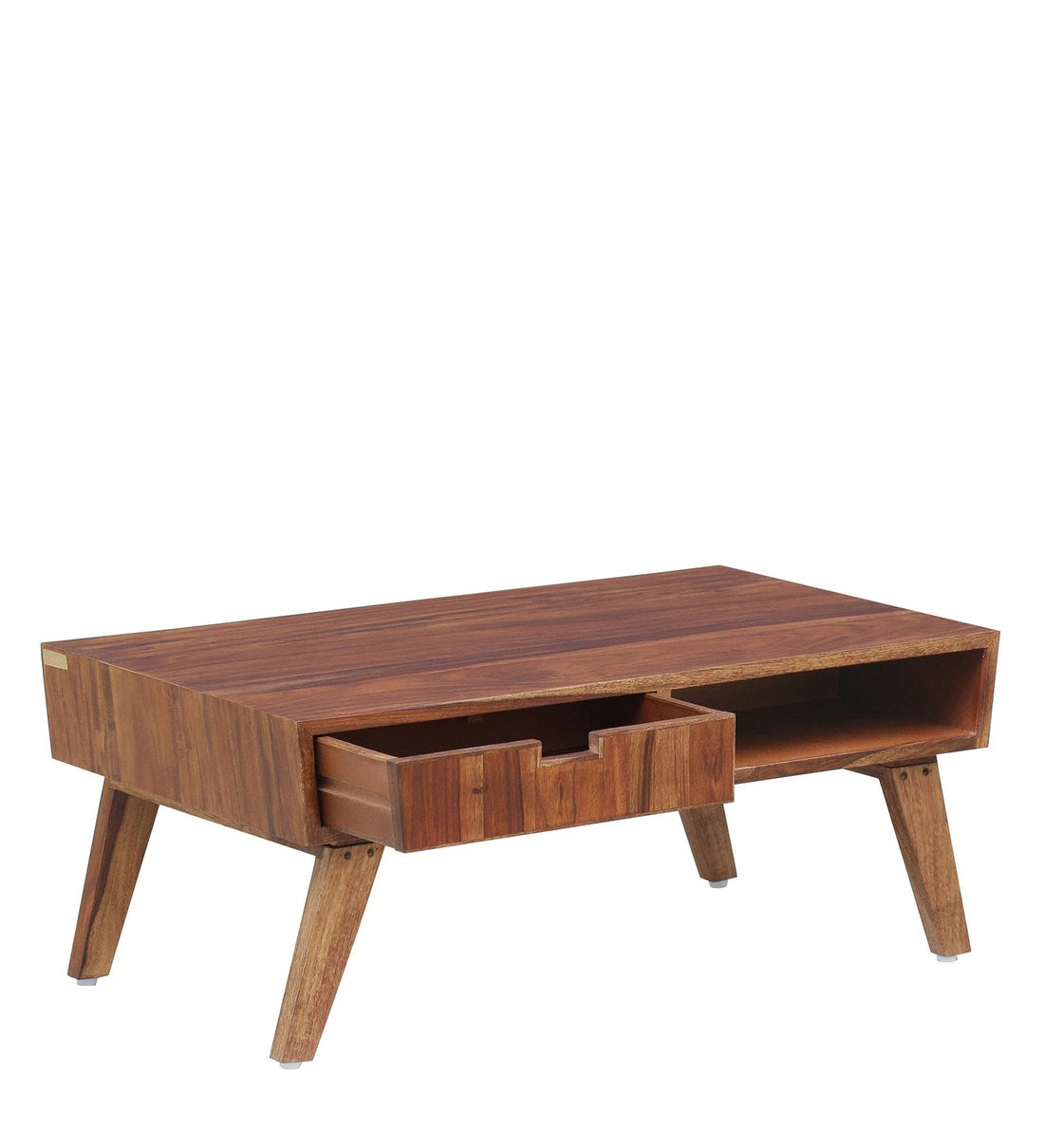 Paloma Solid Wood Coffee Table For Living Room - Rajwada Furnish