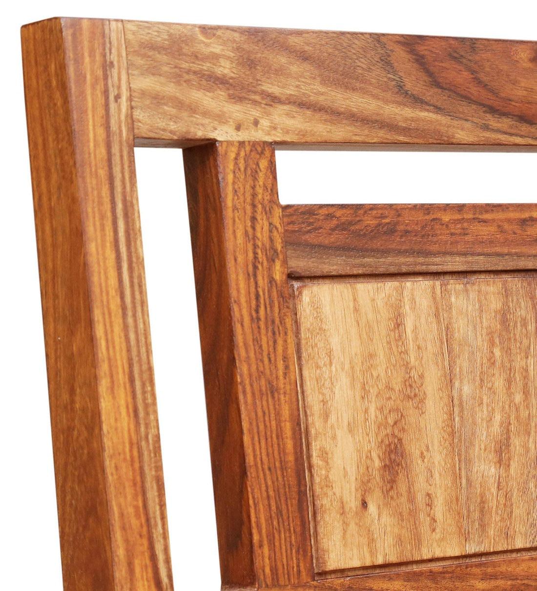 Niware Solid Sheesham Wood Bar Chair For Home - Rajwada Furnish